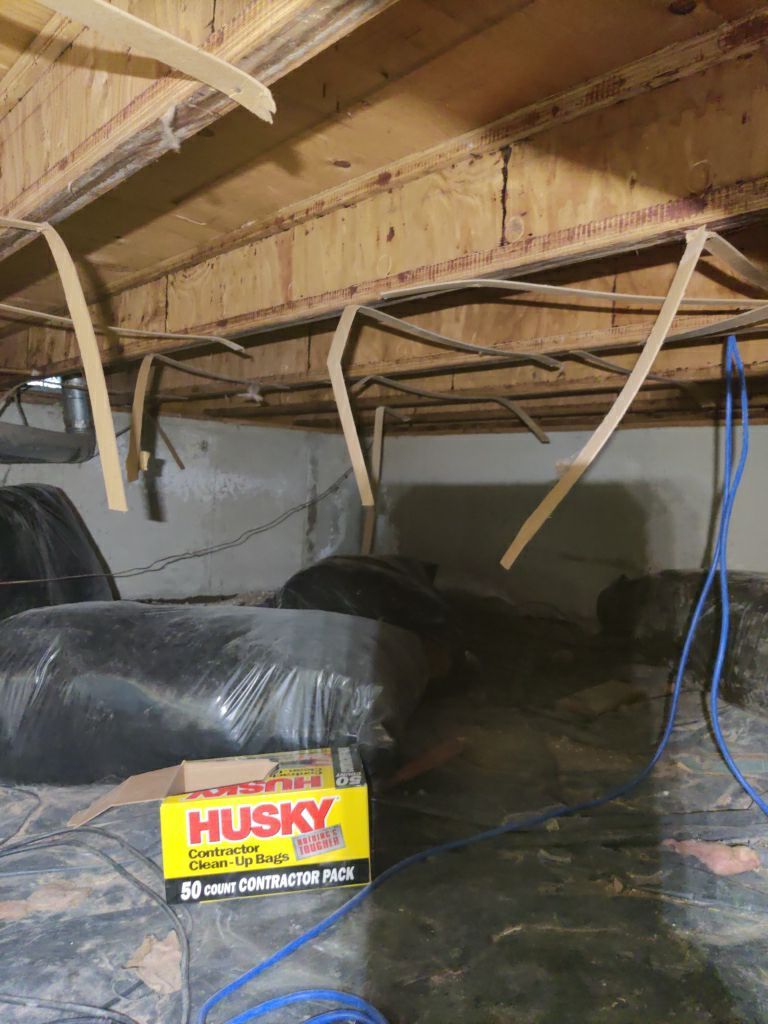 Crawl Space Cleanup  by Accountable Home Services