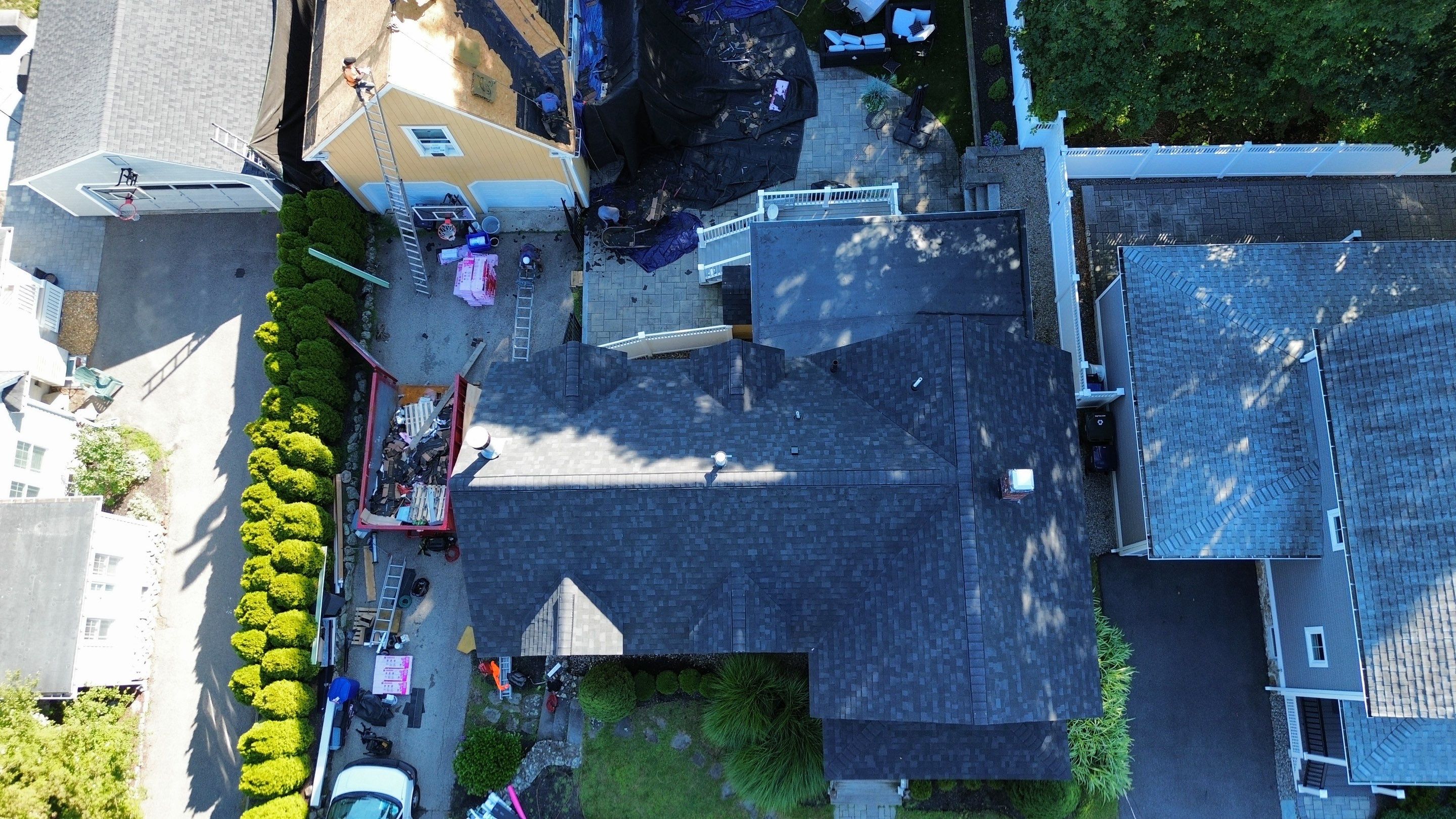 Roof & EPDM Flat Roof Installation – Andover, MA by Mighty Dog Roofing of Greater Middlesex County