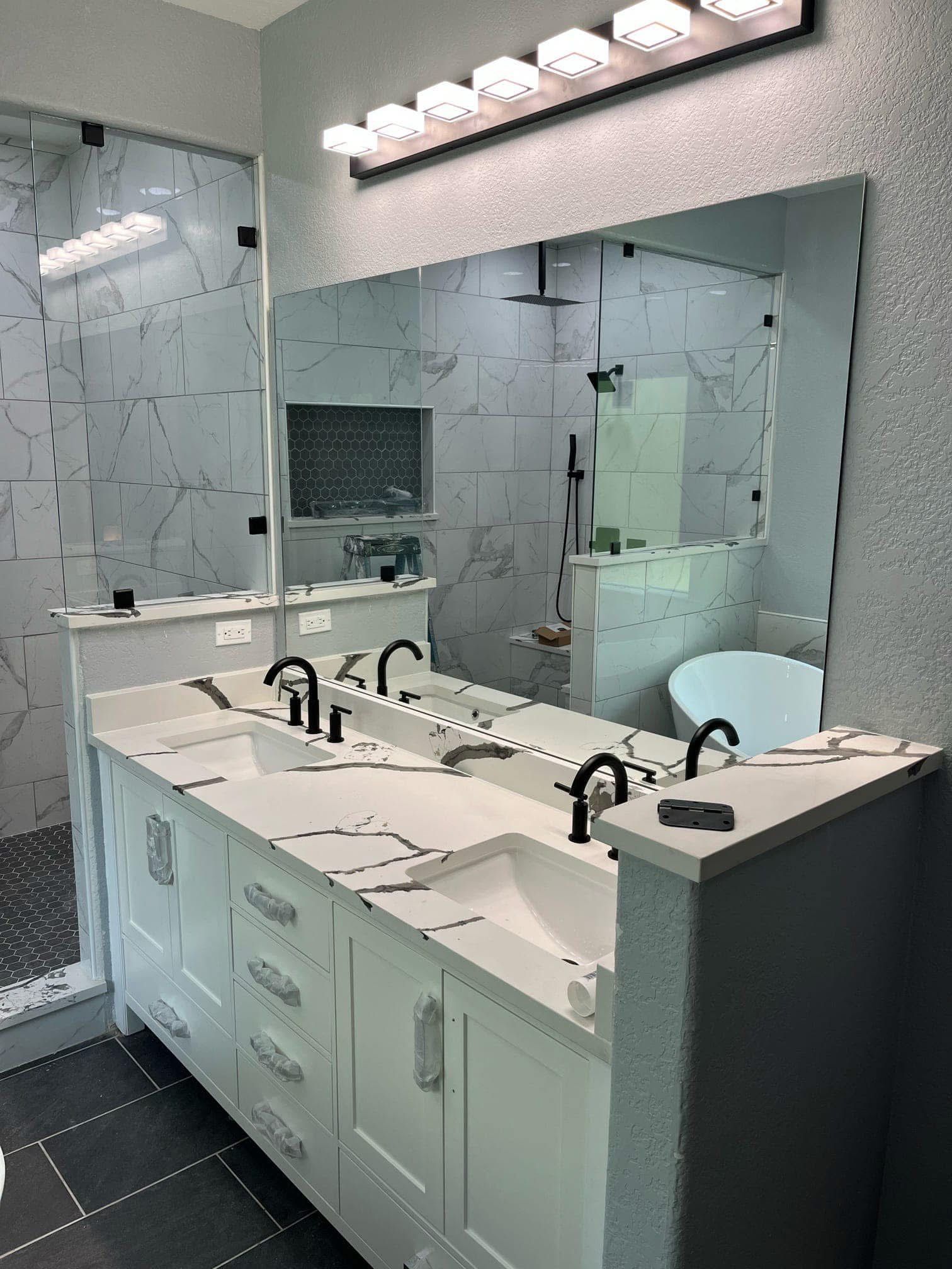 Restroom Remodled -Project in Coldspring, TX by Harden Enterprise Services LLC