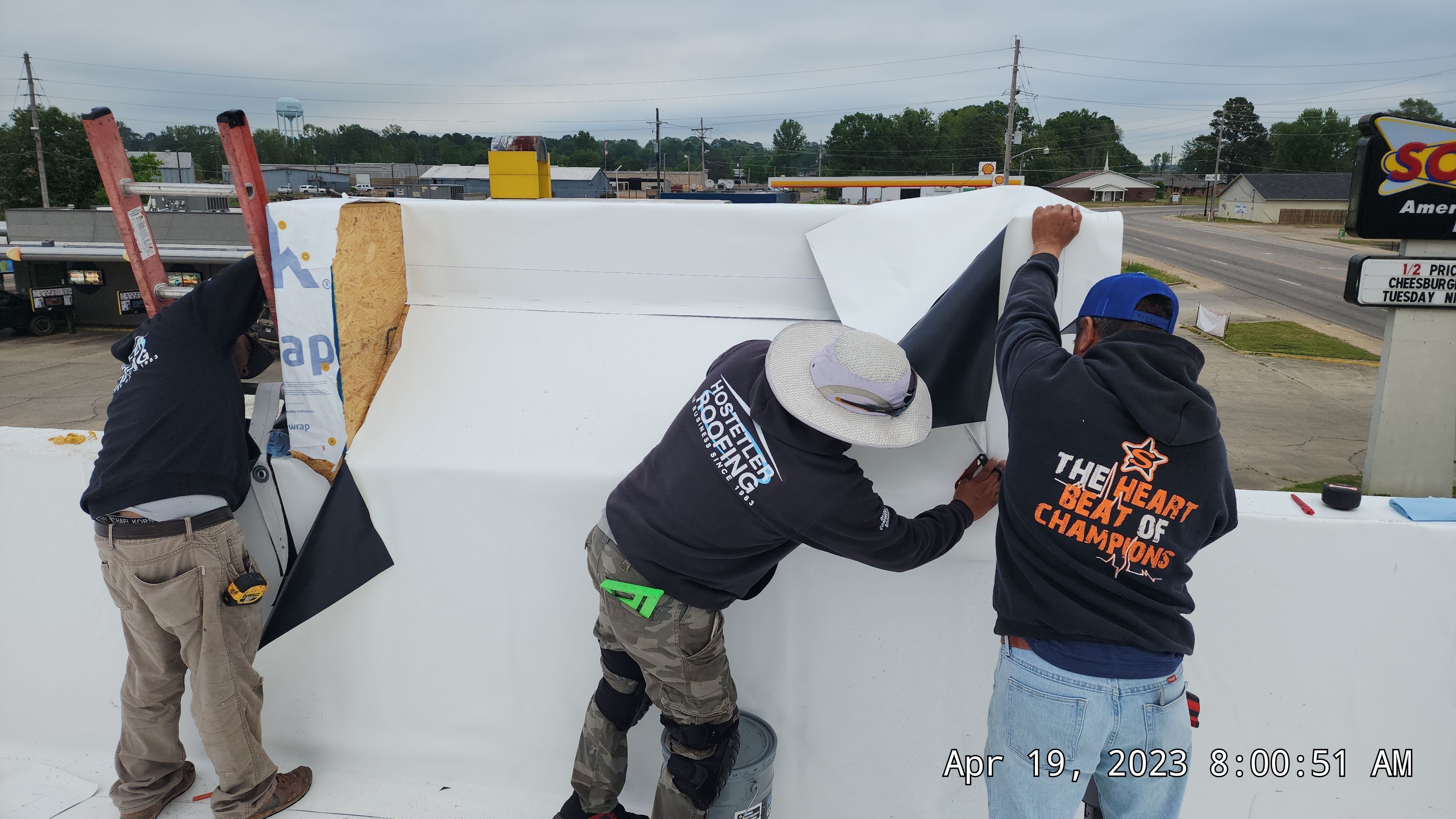 Chicken Express, Nashville by Hostetler Roofing
