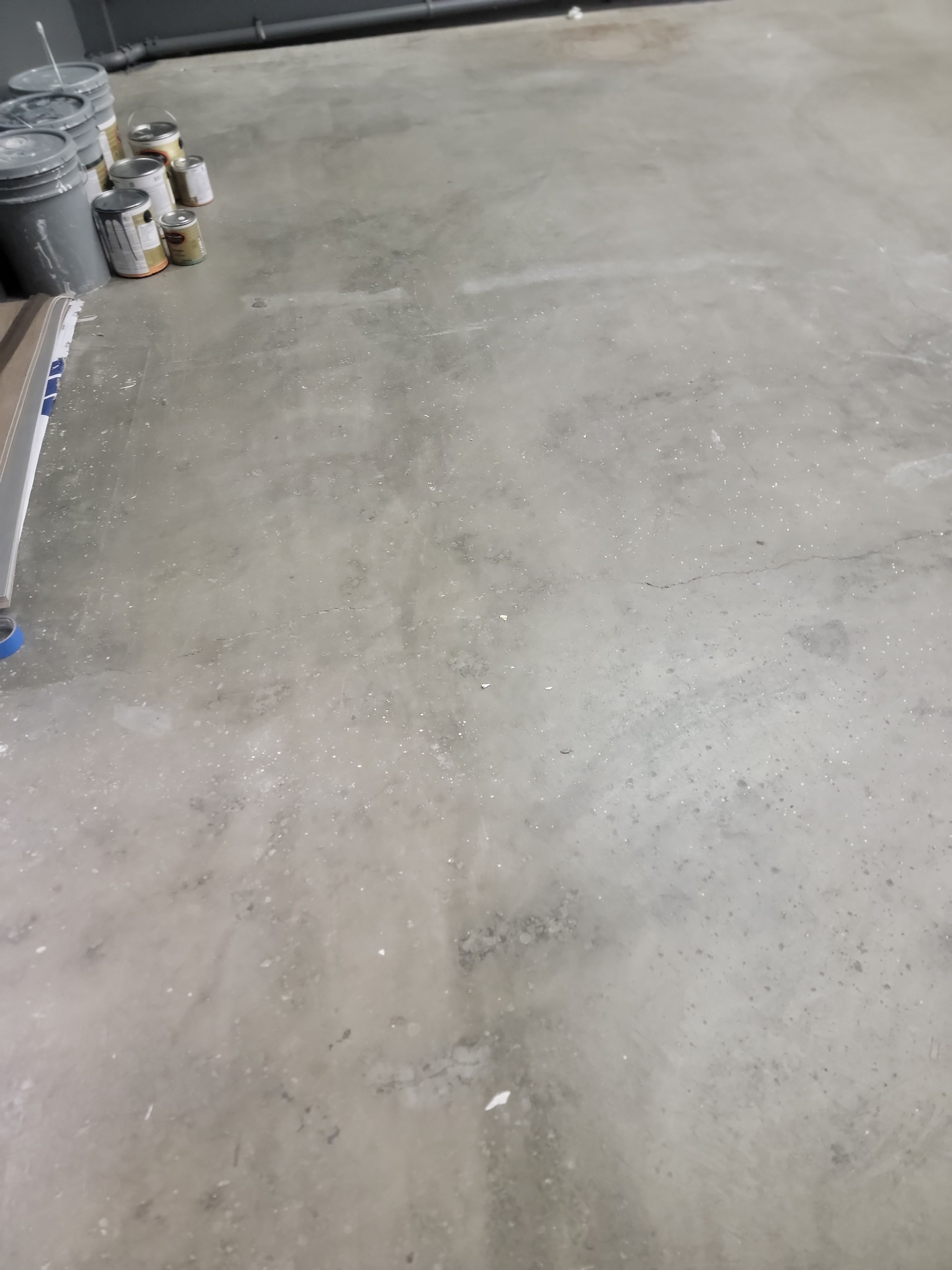 Custom Chip Polyurea Floor Coating for San Luis Obispo Commercial Unit by MGP Coatings