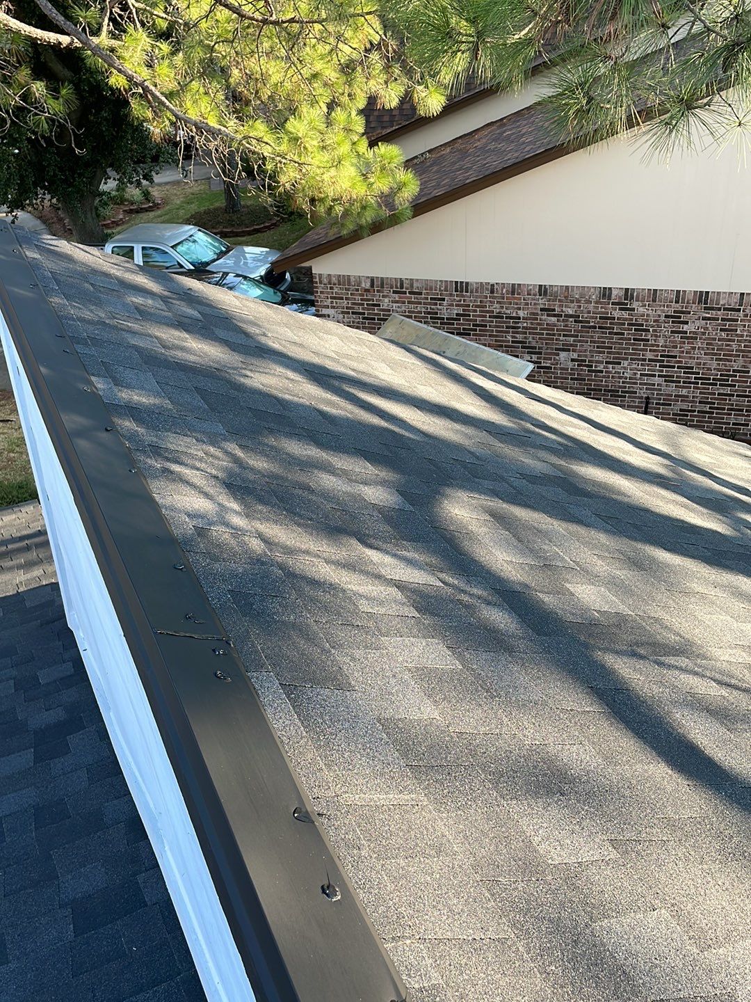 Customer approved through HOAIC to replace roof, paint trim, and repair window damage. by Roof Repair Company