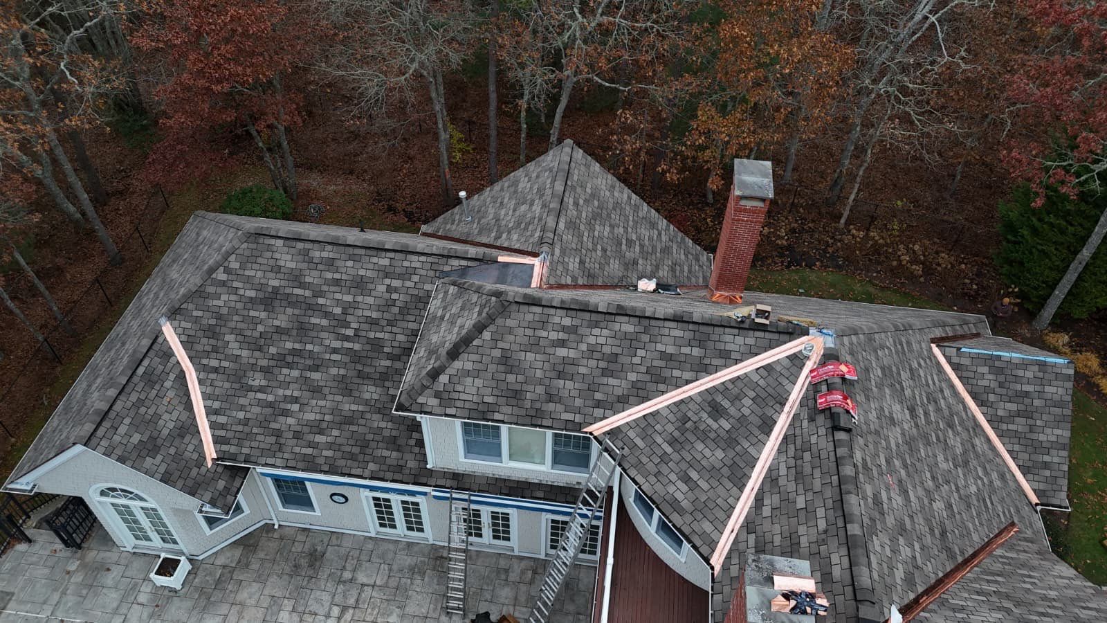Premium Cedar Shake Roof Replacement Project in Barnstable by Mighty Dog Roofing of Greater Middlesex County