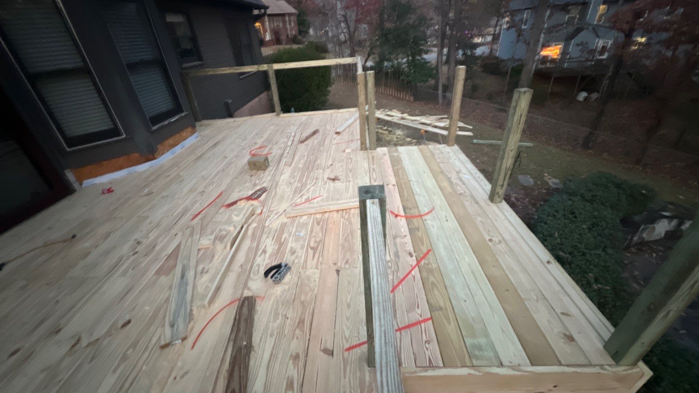 Russet Woods - Deck by Pillar and Pine