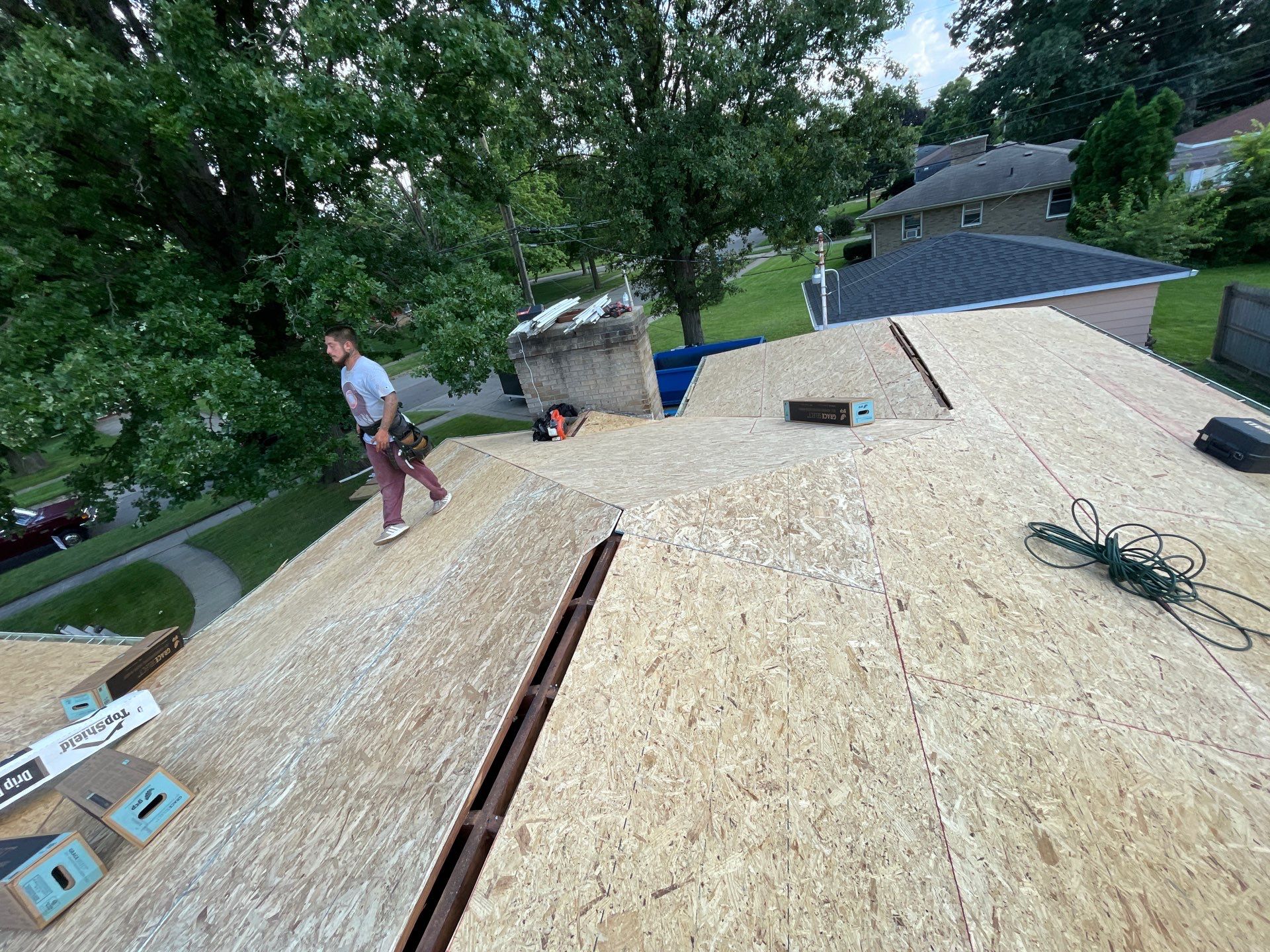 Roof Replacement using Certainteed by GRACCO