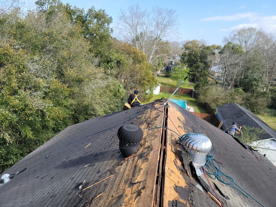 Residential Roofing Installation using Roof Replacement by American Roofing & Construction LLC