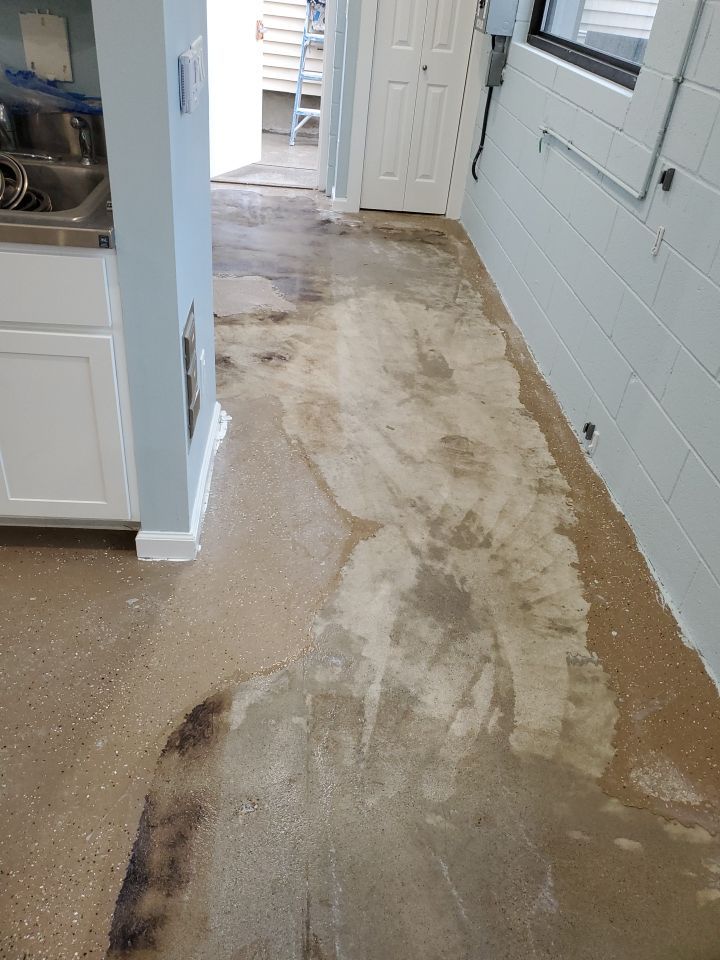 Kennel Floor Coating and Wall Painting using Penntek by Spectrum Painting, LLC