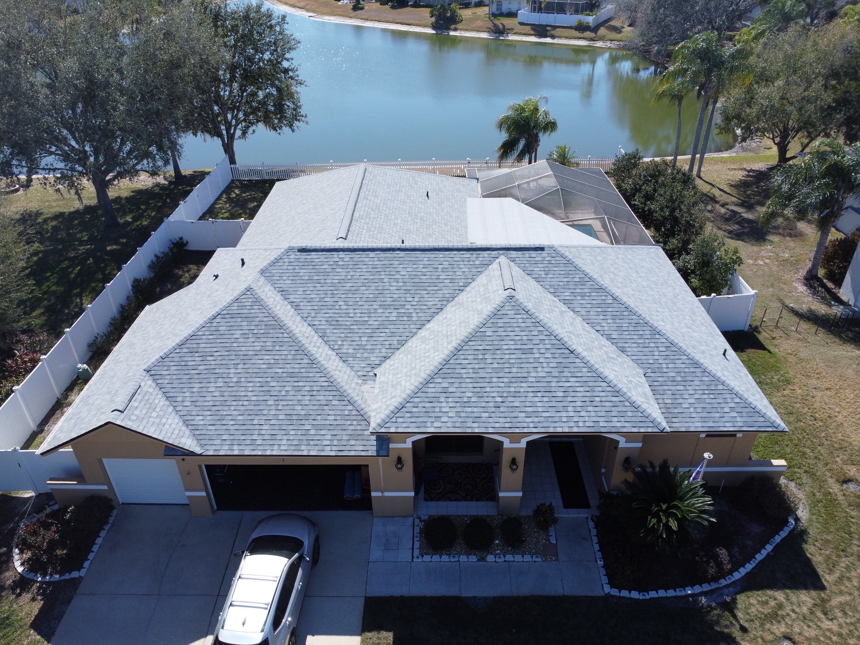 Roof replacement in Lutz, FL by Steadfast Roofing 