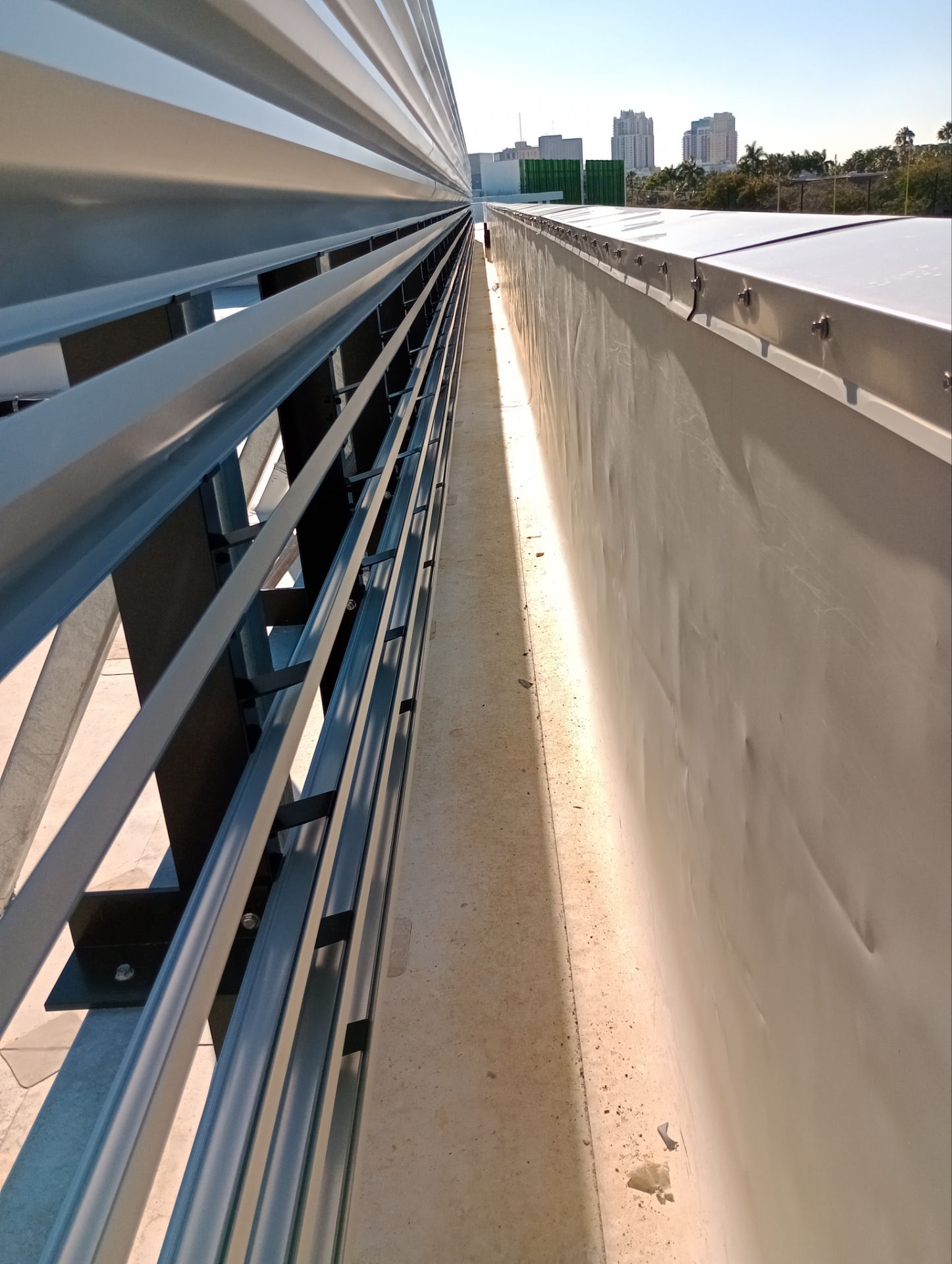 Commercial TPO Membrane Roof Installation at Pinecrest Educational Facility by AJF ROOFING INC
