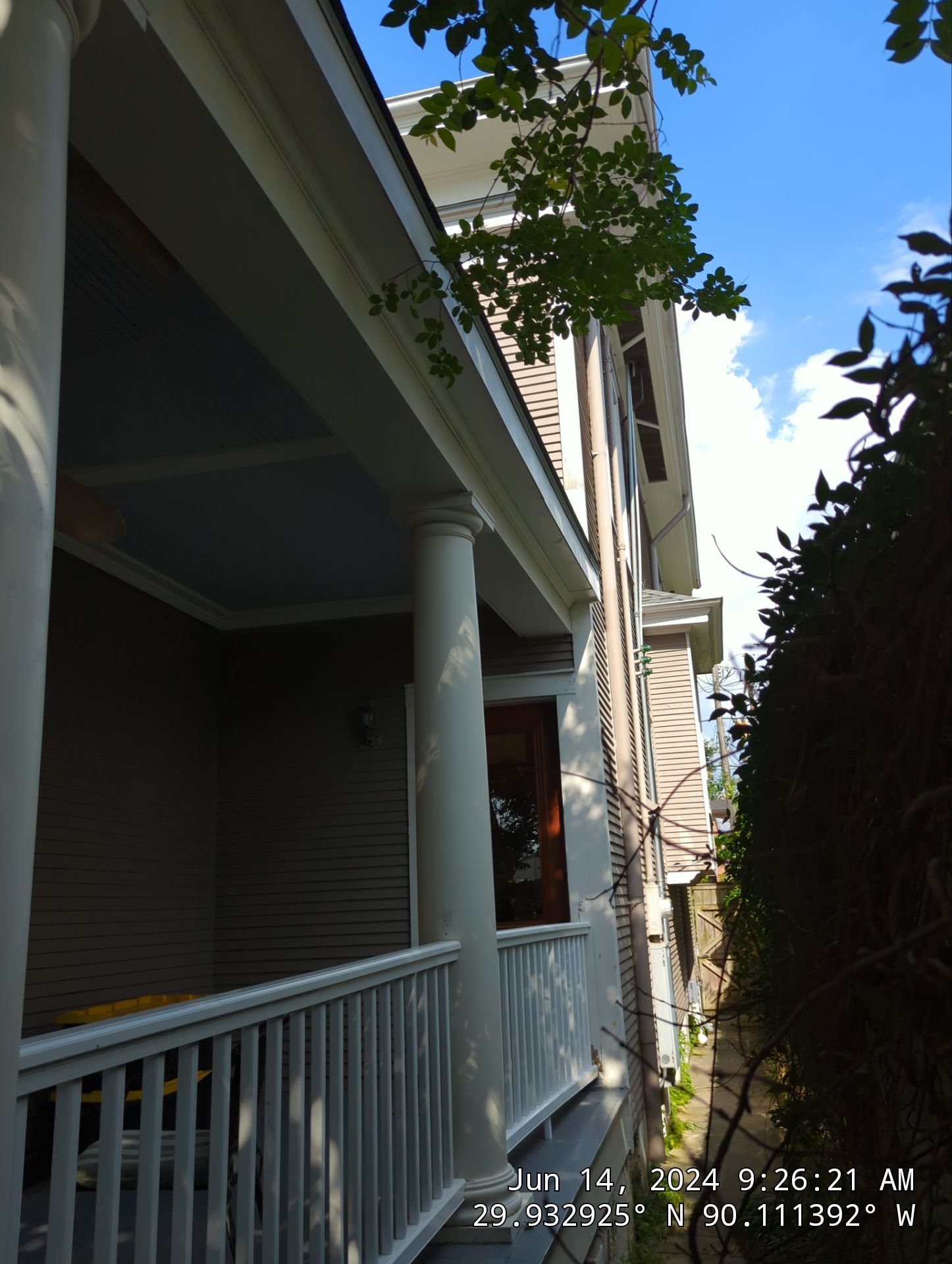 Project in New Orleans by Robertson Roofing & Siding Inc