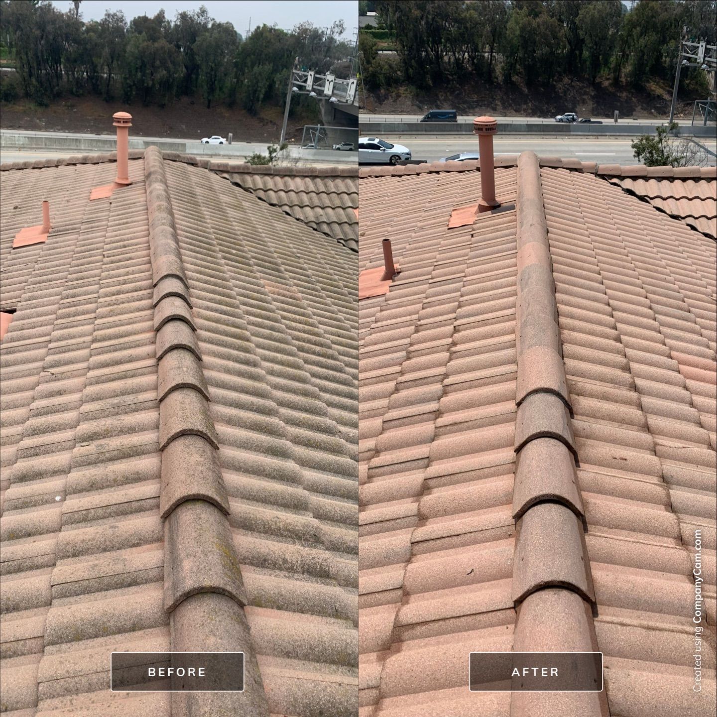 Roof Cleaning by La Power Washing Inc