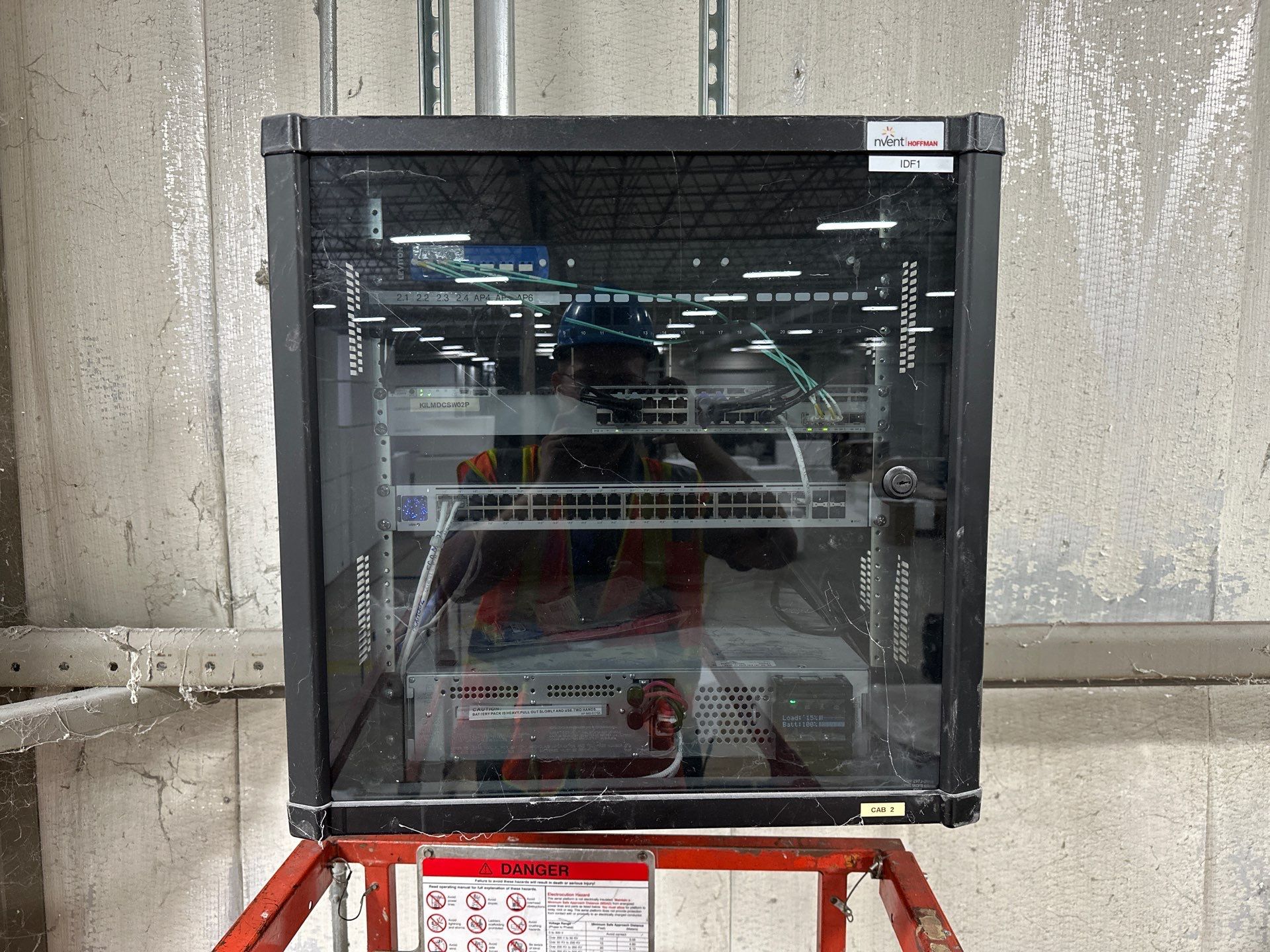 Project in Mendota by Umbrella Security Systems