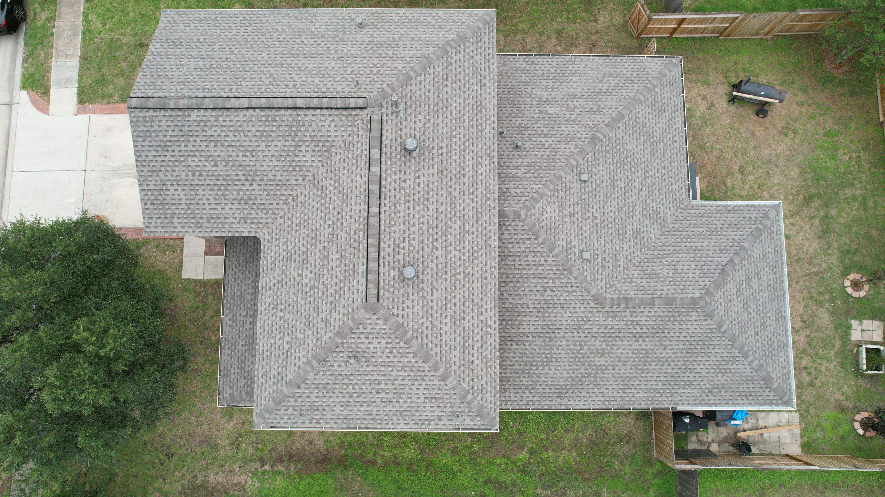 Silver-Gray Roof Replacement, Dry-In to Done — Spring, TX by PL Roofing & SB Roofing, LLC.