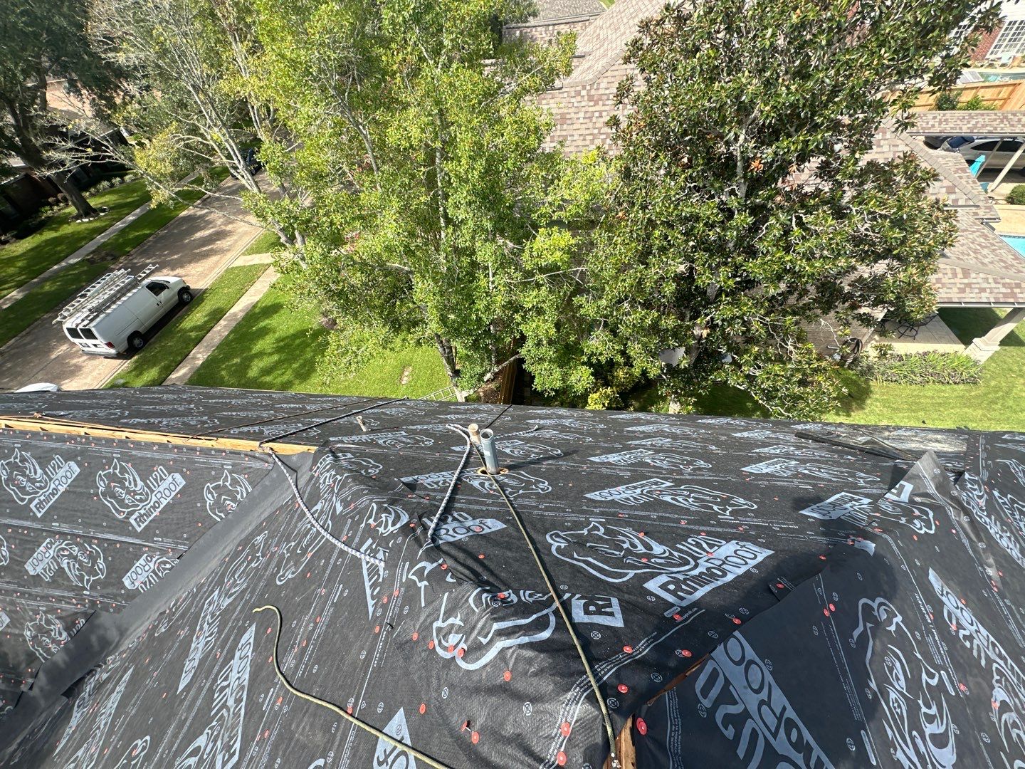 Residential Roofing Installation using Owen's Corning Duration (Lifetime) Shingles by Roof Repair Company