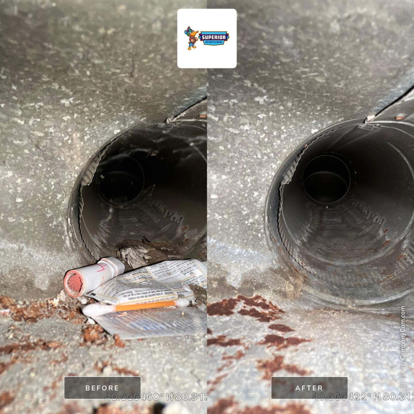 Air Duct & Dryer Vent Cleaning With a Vacuum Truck in Monaca, PA by Superior Air Duct Cleaning