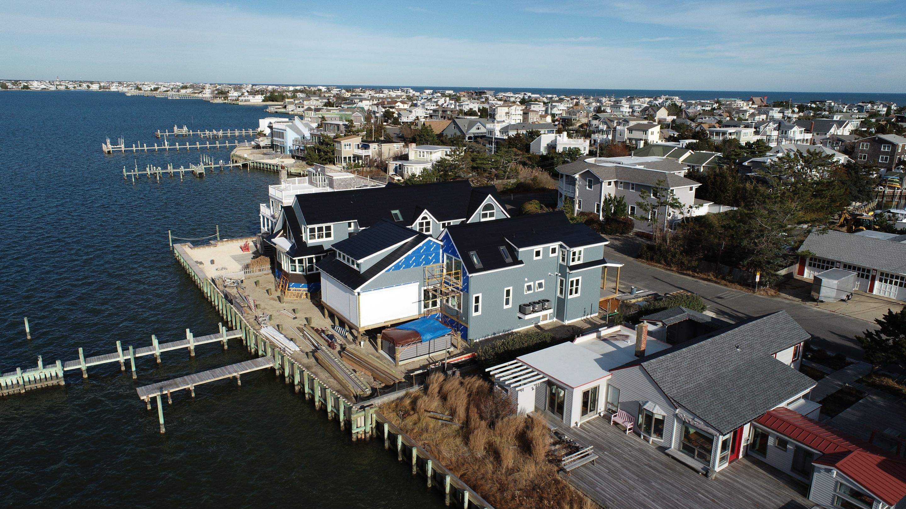 Tesla Solar Roof Long Beach Island New Jersey by American Home Contractors