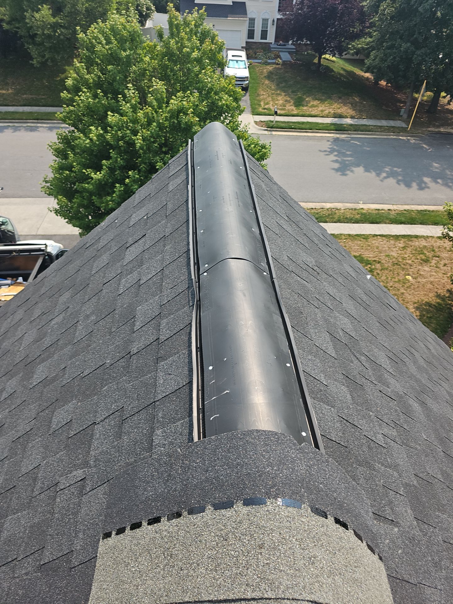 Roof Replacement - Charcoal Black by Winchester Roofing