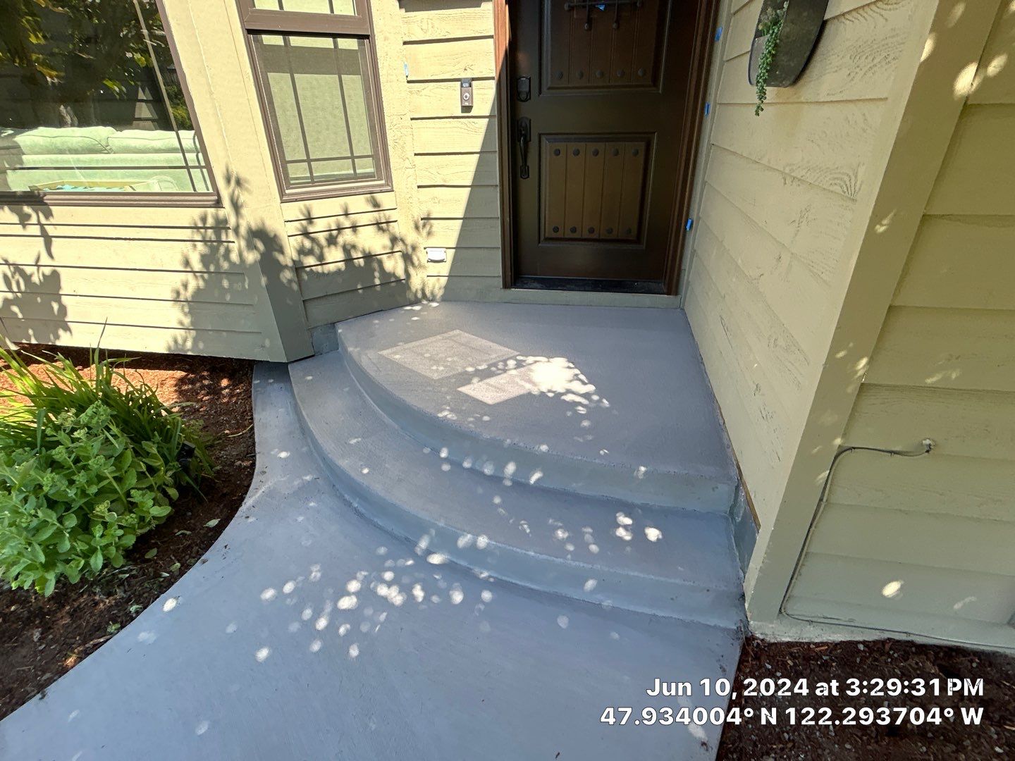 James | Concrete Driveway, Walkway & Stairs/Porch and & Planting by Jireh Asphalt & Concrete Inc 