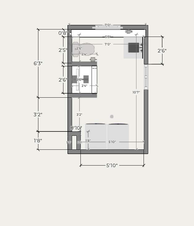 Bathroom Remodel using Tile by Home Concepts Construction