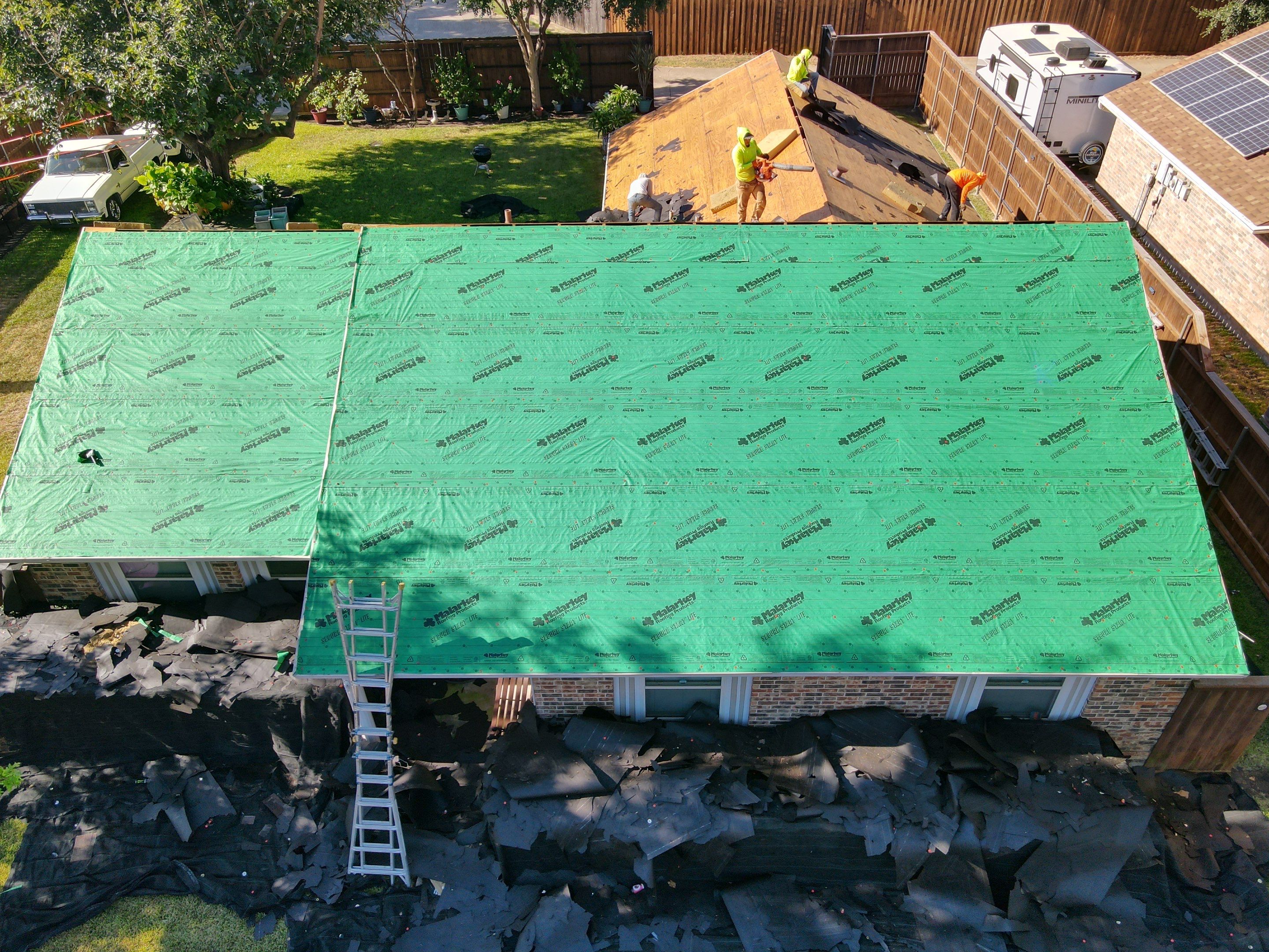 Reroof by Berry Good Roofing 