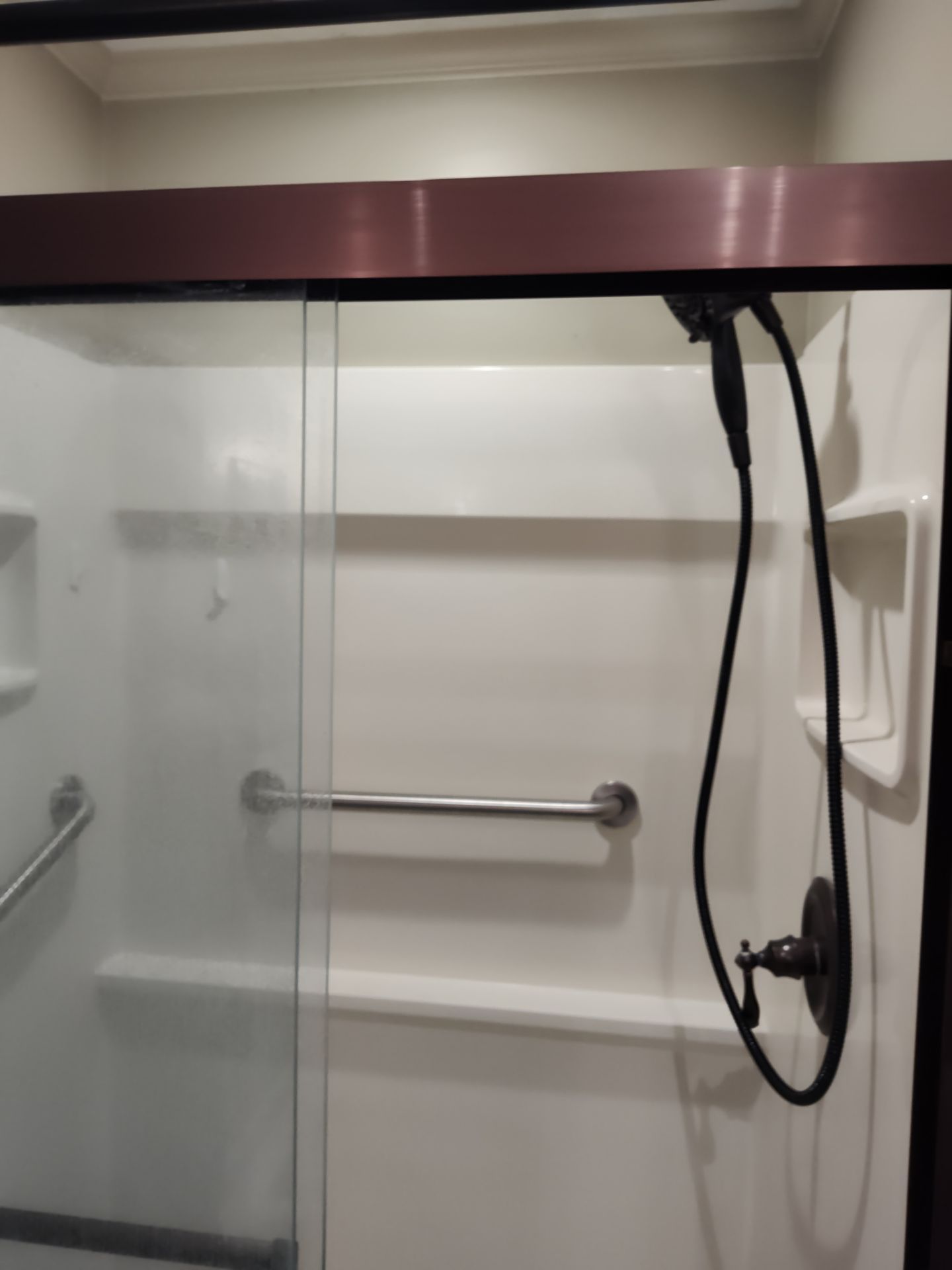 Bathroom Remodel using Onyx by Cornerstone Home Builders, LLC