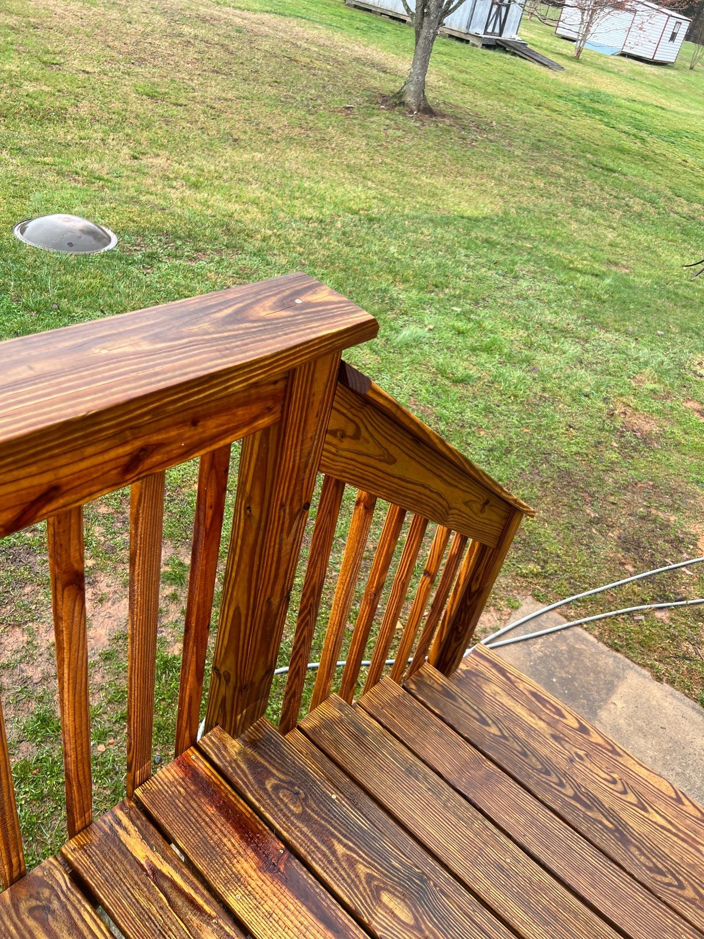 Coated Deck using Wood Sealant by DuraSeal