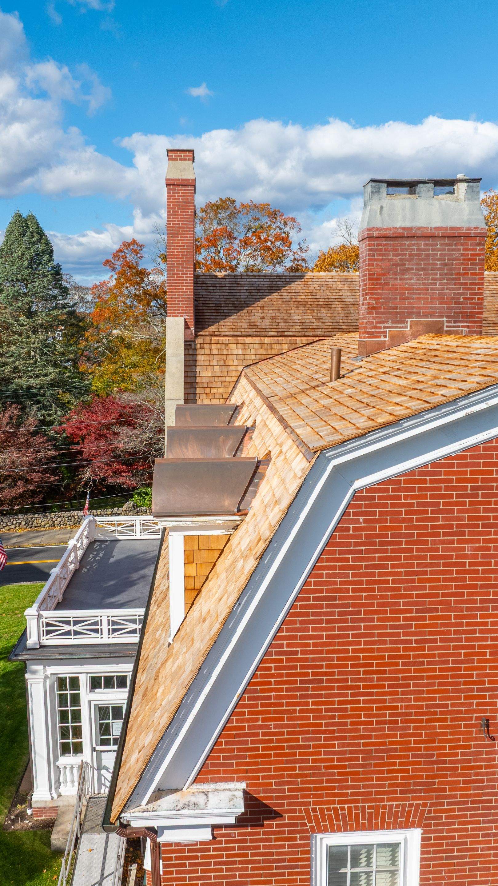 Professional Planning Group Westerly,RI Cedar Shake & Copper Roof Replacement by Rinaldi Brothers