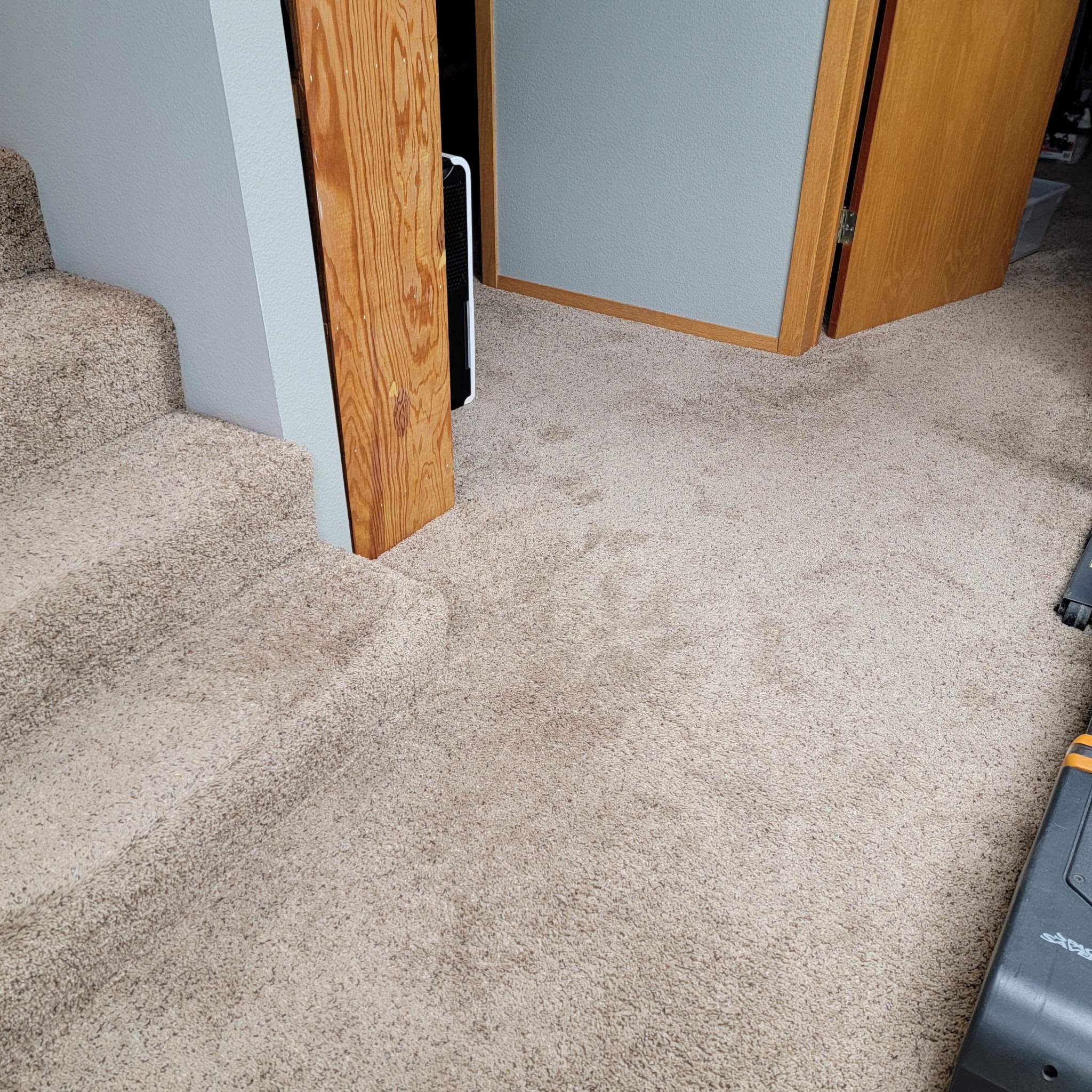Full Garage and Basement Epoxy Floor Coating in Winner by Select Painting, Coatings & Garage Cabinets