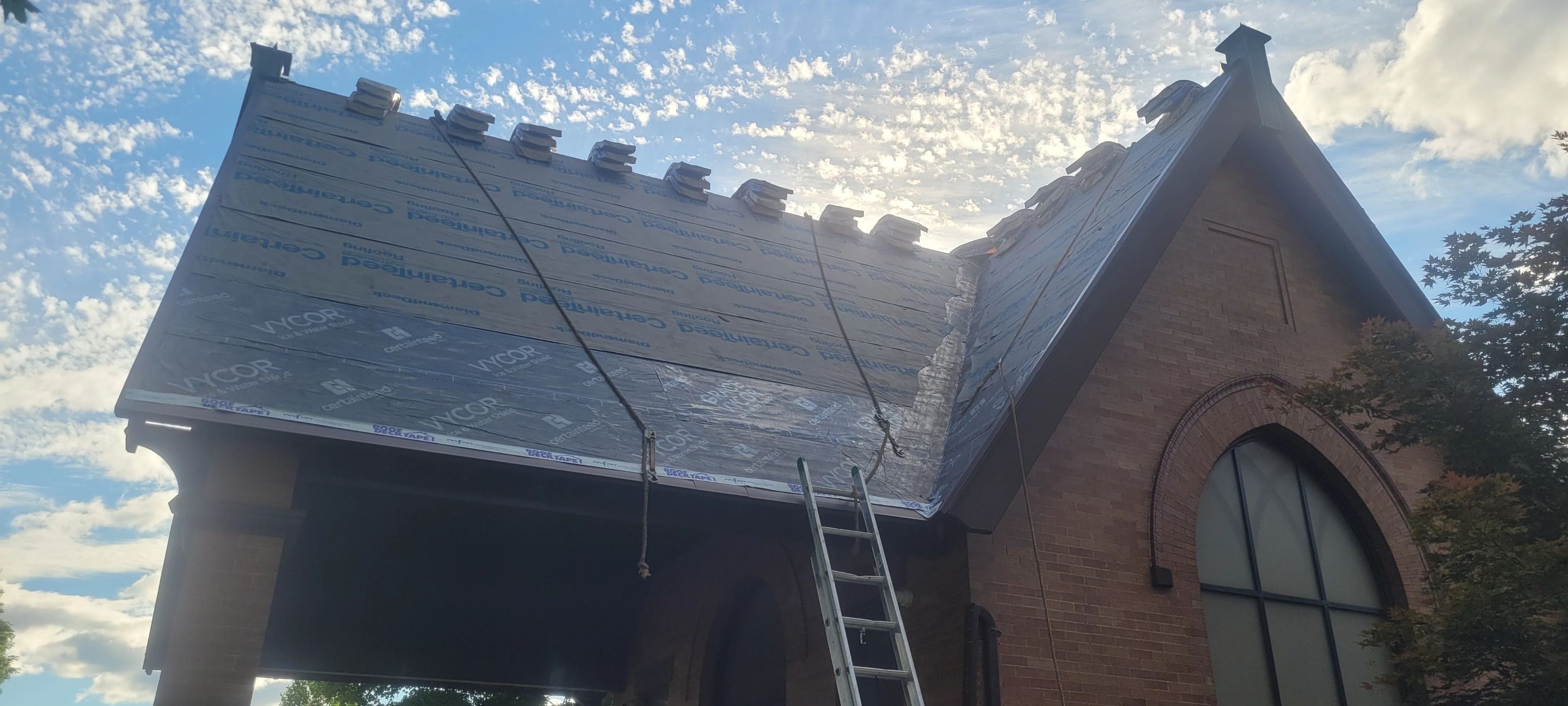 Ansonia, CT and DiGiorgi ROofing & Siding INC create a roofing masterpiece! by DiGiorgi Roofing and Siding Inc