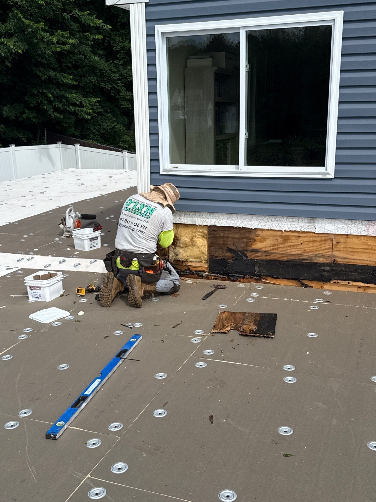 EPDM Flat Roof Installation + Seamless Gutter Upgrade by Mighty Dog Roofing of Greater Middlesex County