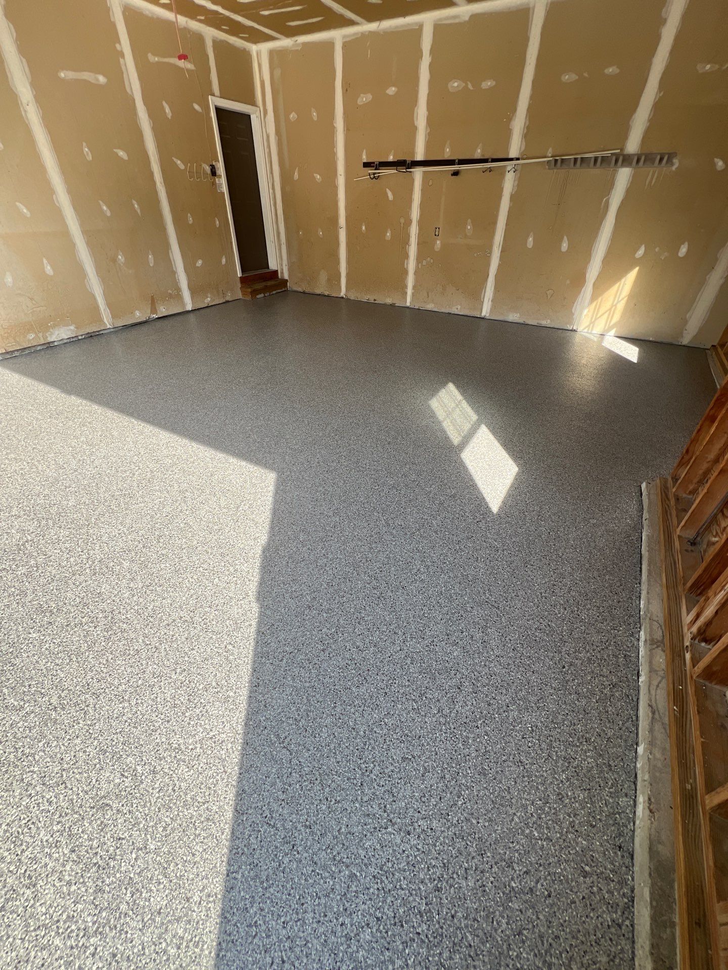 Vintage Silverado Garage Coating by NG Masonry & Construction LLC