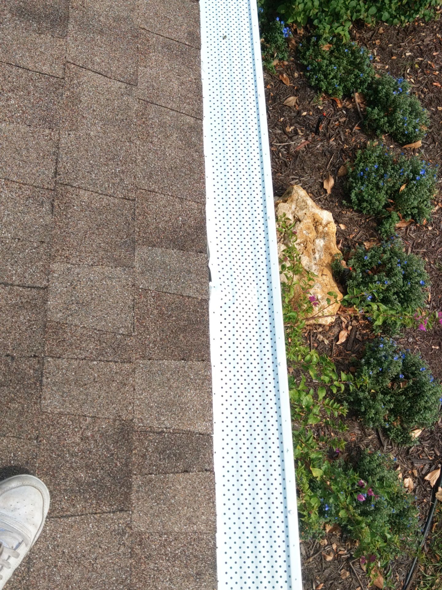 Leaf Guard System Installation in Sarasota FL by Gutter Professors