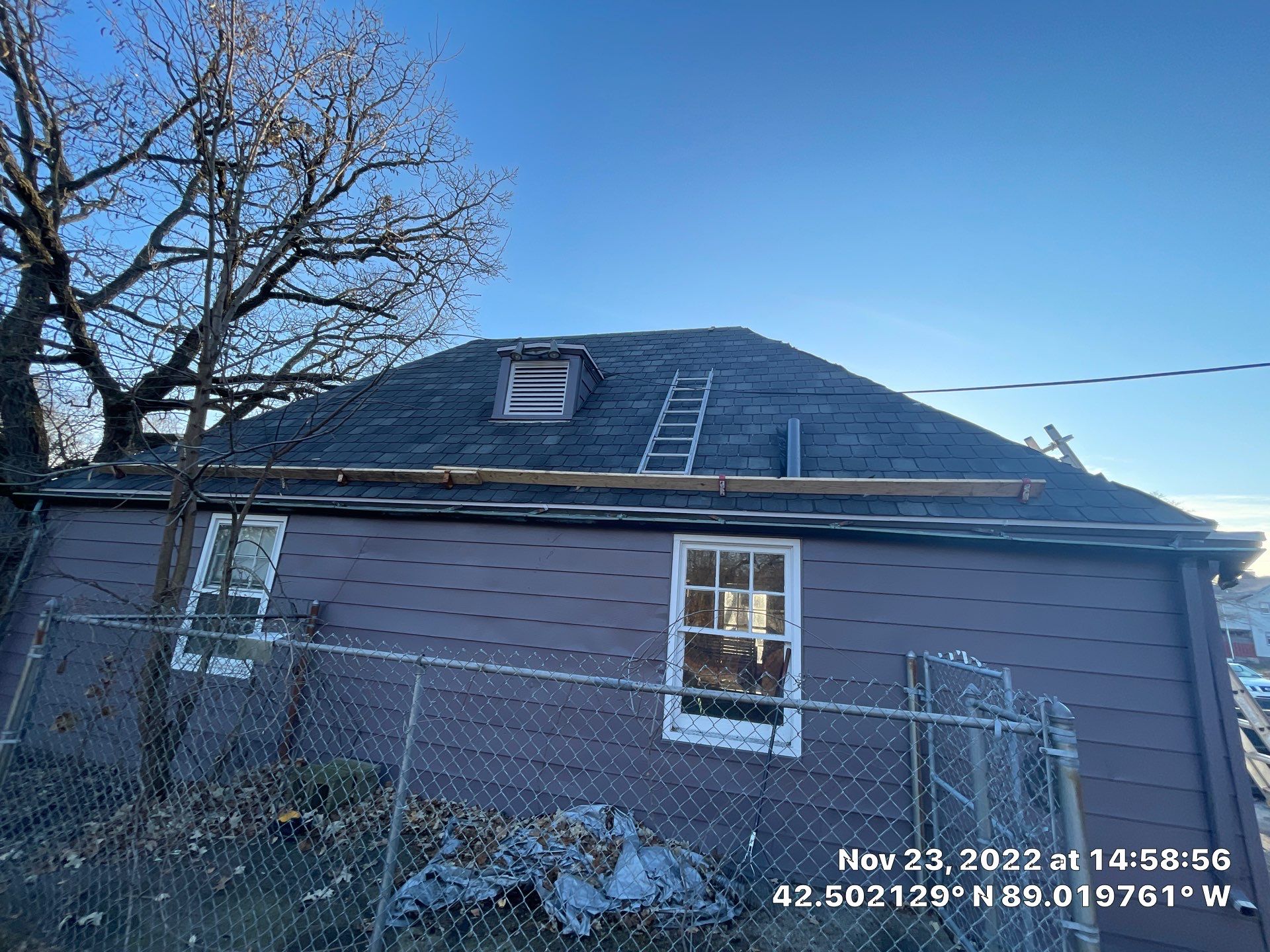Slate Roof Removal using Atlas Storm Master Slate by Total Exteriors