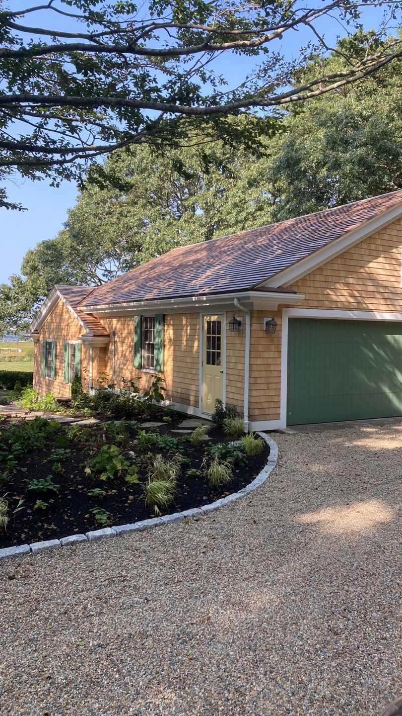 Gutter Installation using 4x5 FiberGlass Gutter in Osterville, Ma by Gutter Pro Enterprises