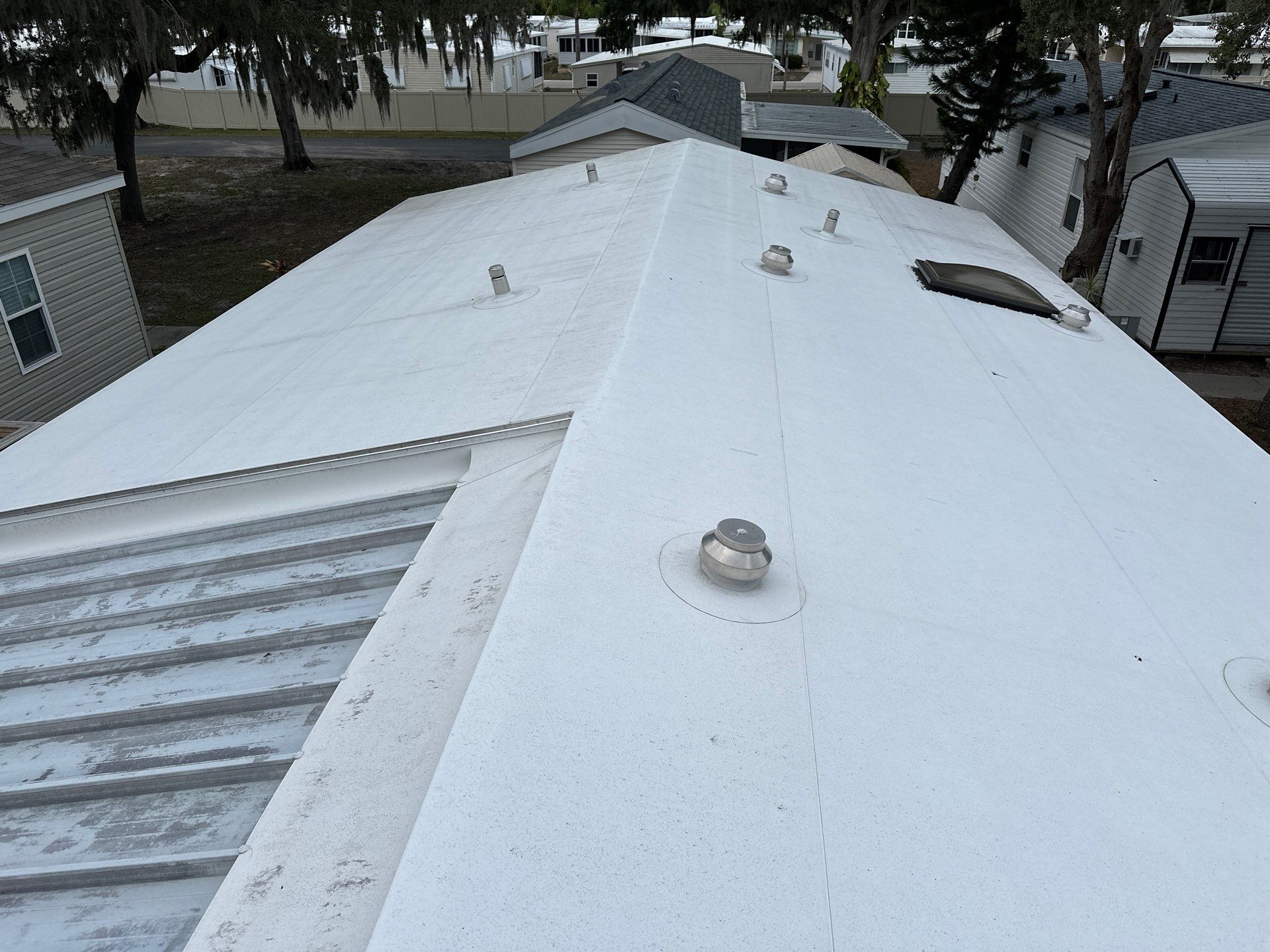 TPO Membrane & Metal Roof Cleaning in Fisherman’s Cove RV Park, Terra Ceia, FL | Sunshine AquaWash by Sunshine AquaWash
