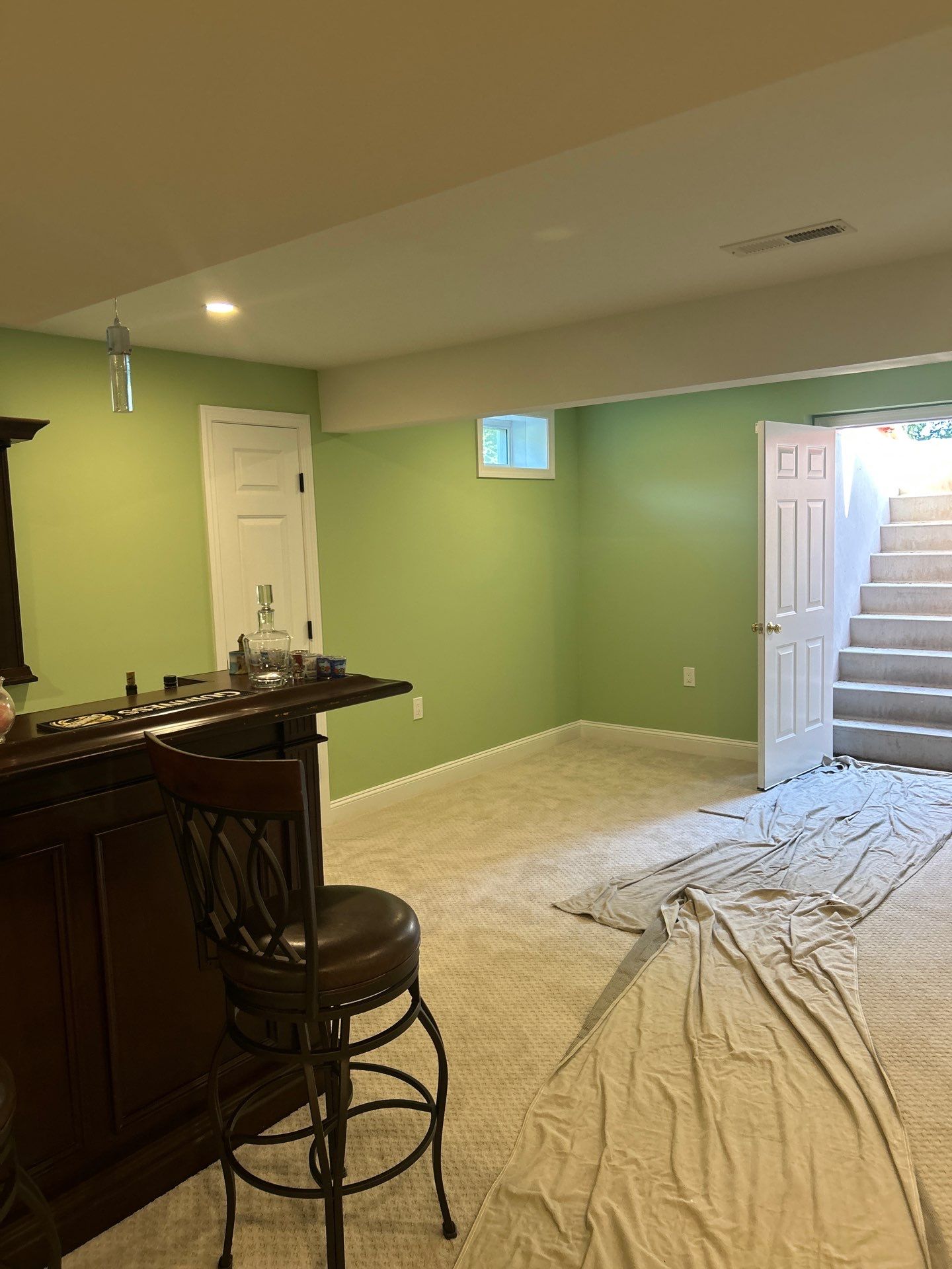 Beautiful Basement Remodel  by DiGiorgi Roofing and Siding Inc