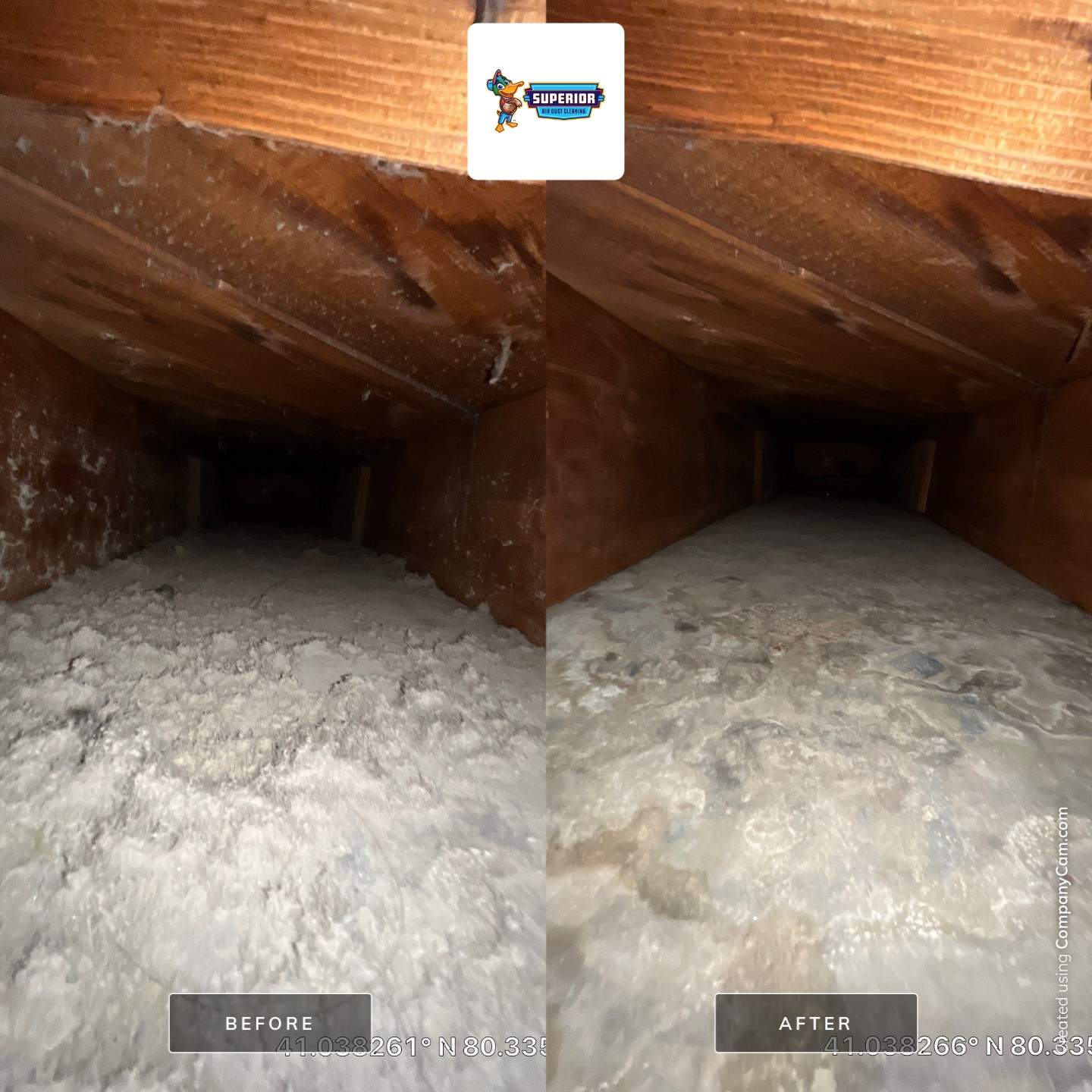 Air Duct Cleaning With a Vacuum Truck in New Castle, PA by Superior Air Duct Cleaning
