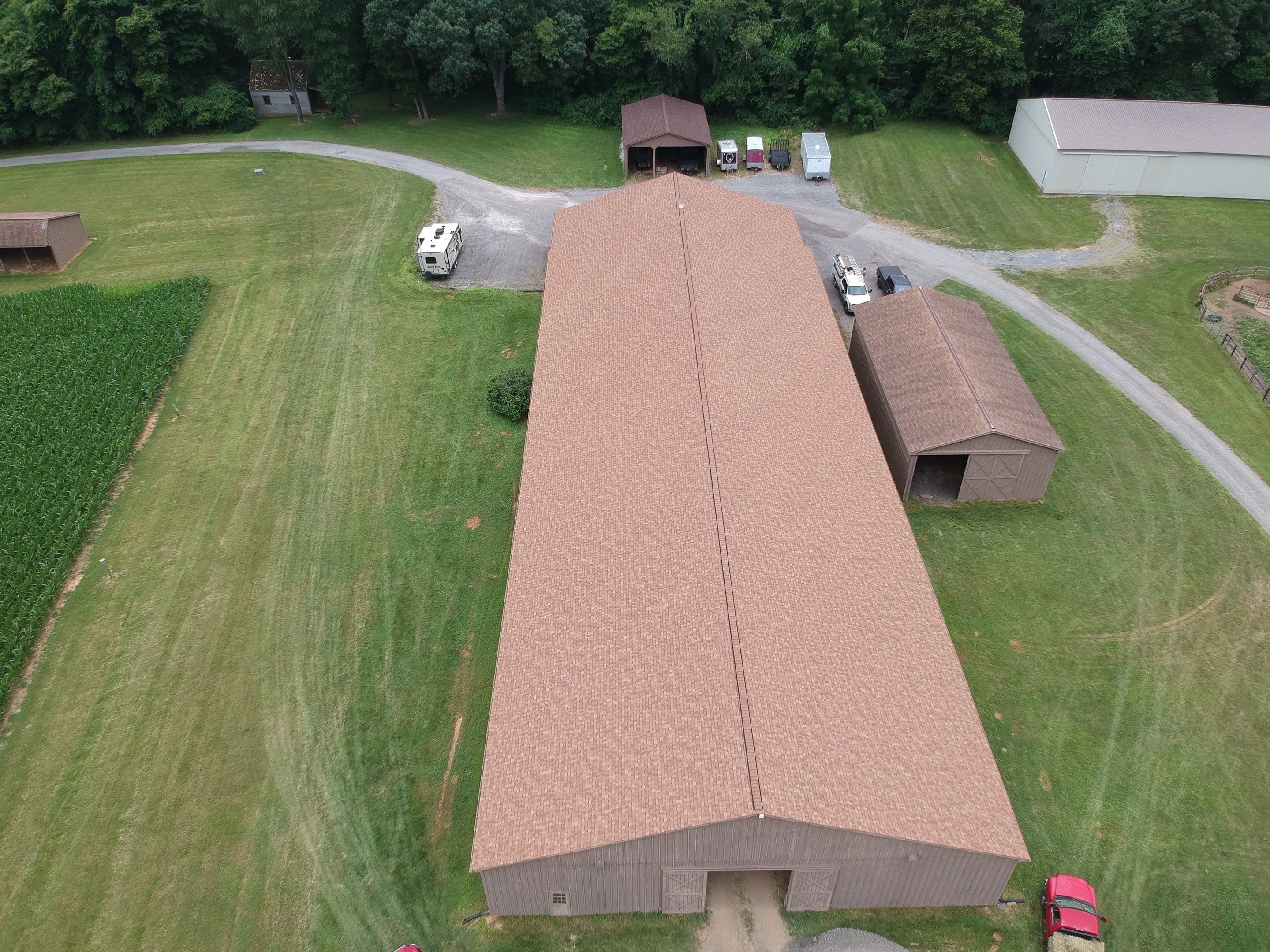 Roof Replacement in Upperco, MD • Private Farm by Seipp Roofing, LLC
