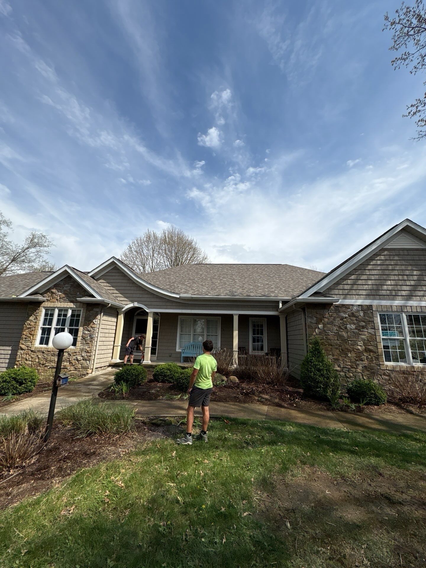 Total Exterior Upgrade: Owens Corning Driftwood by Cornerstone Roofing And Siding