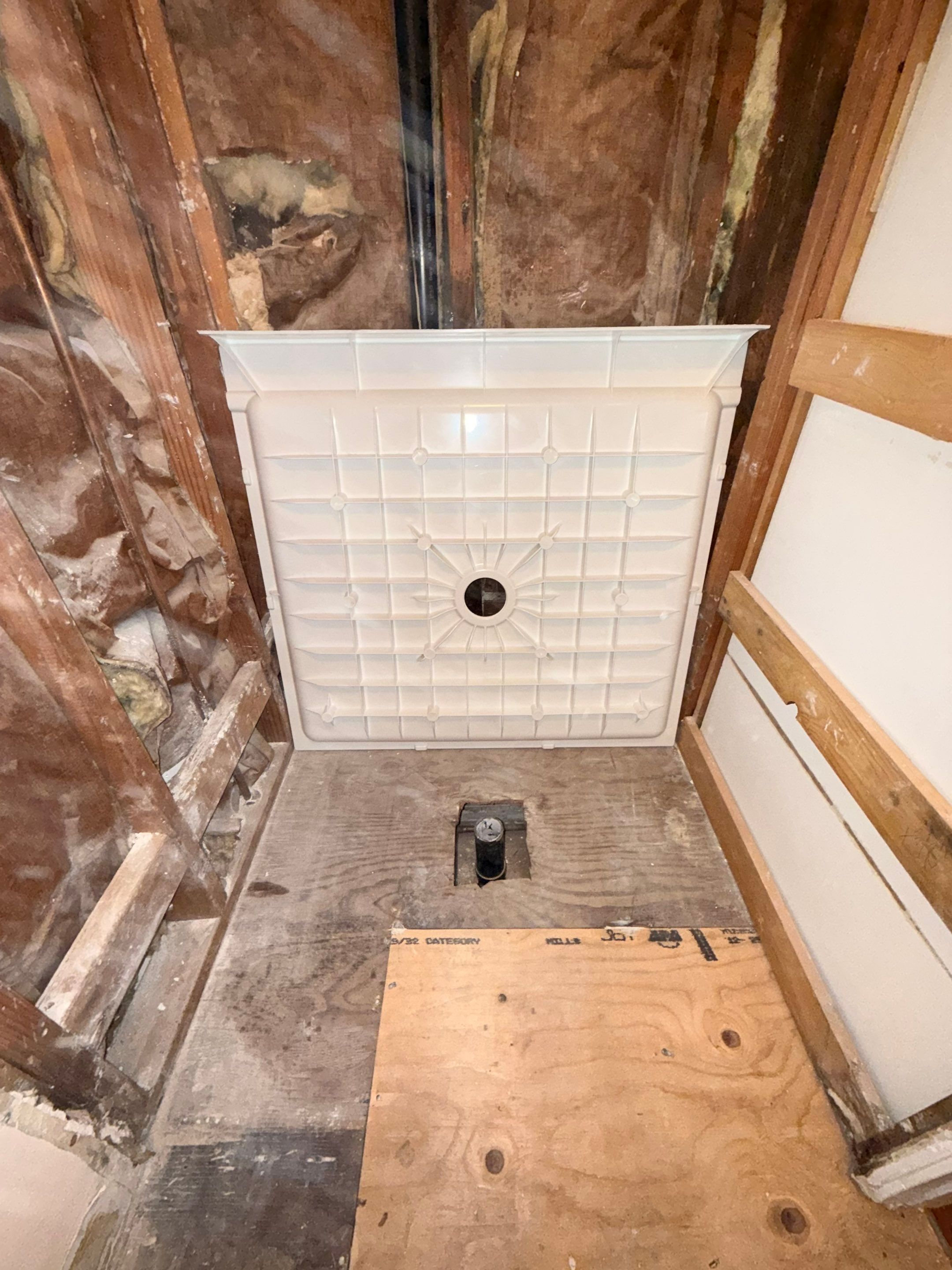 Shower Remodel due to Water Intrusion by Anza Builders, Inc. 