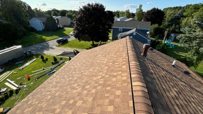 Roof Replacement using CertainTeed Landmark