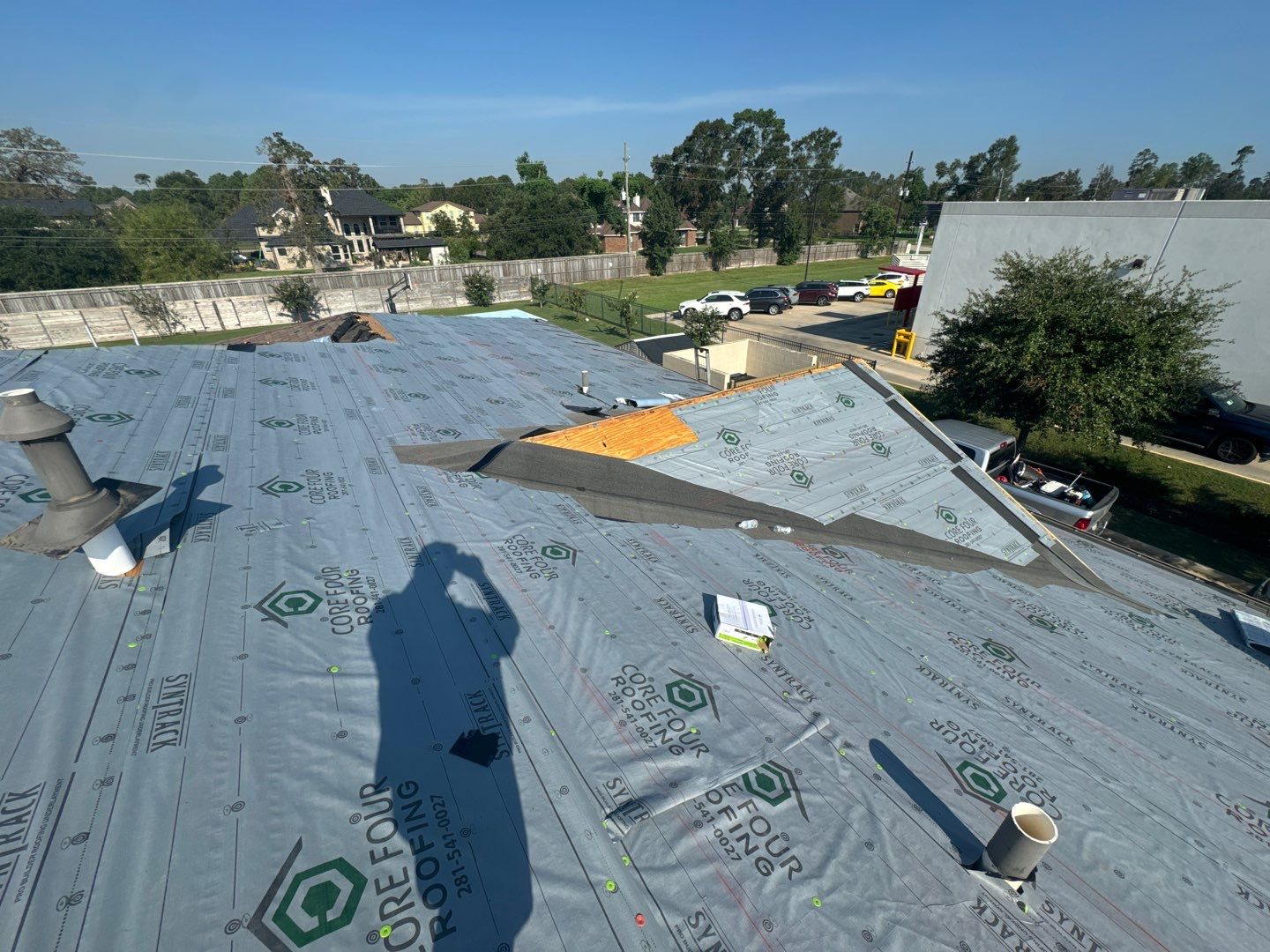 Roof Replacement on a Daycare! by Core Four Roofing