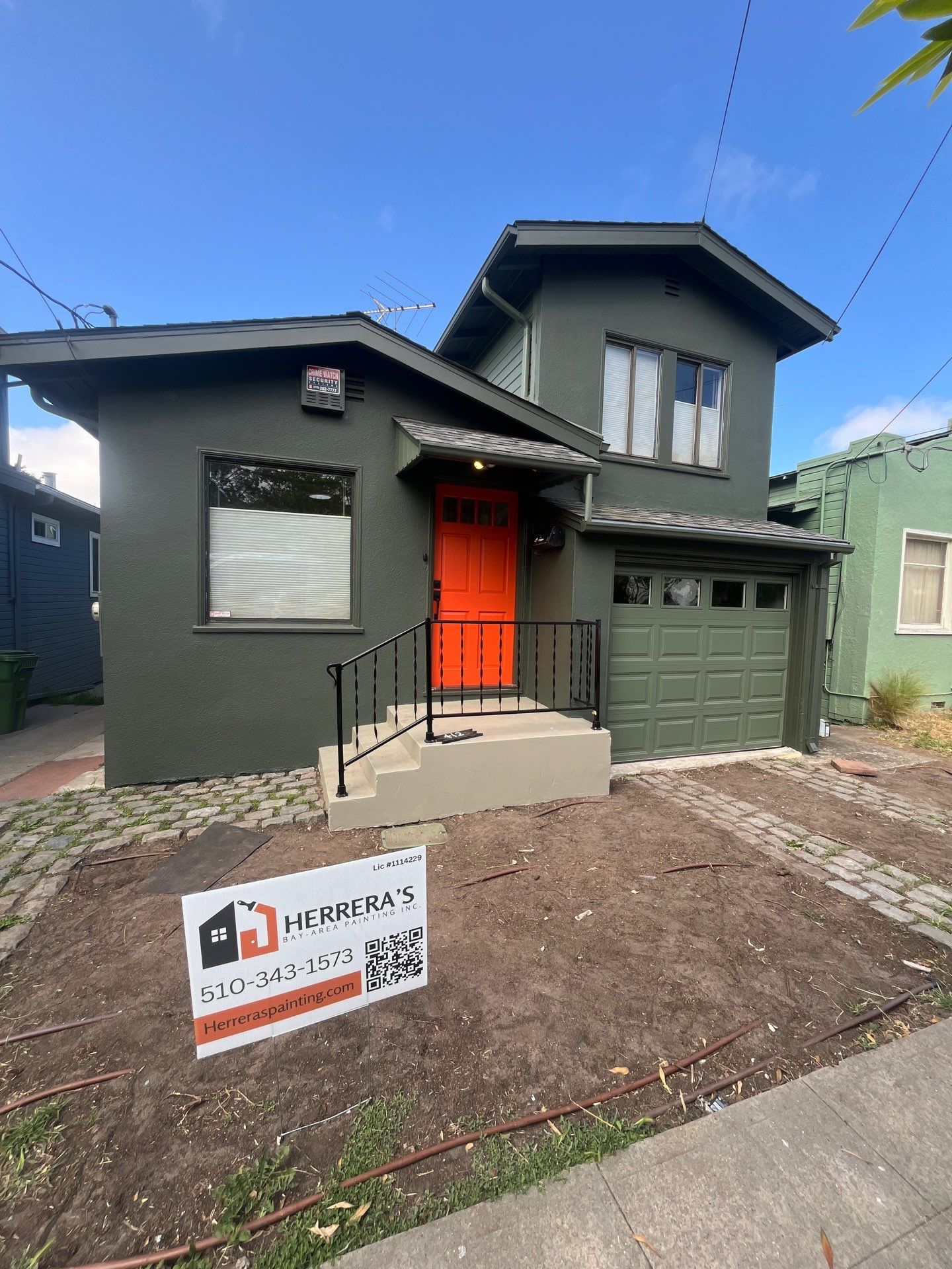 Project in Oakland by Herrera’s Bay Area Painting inc.