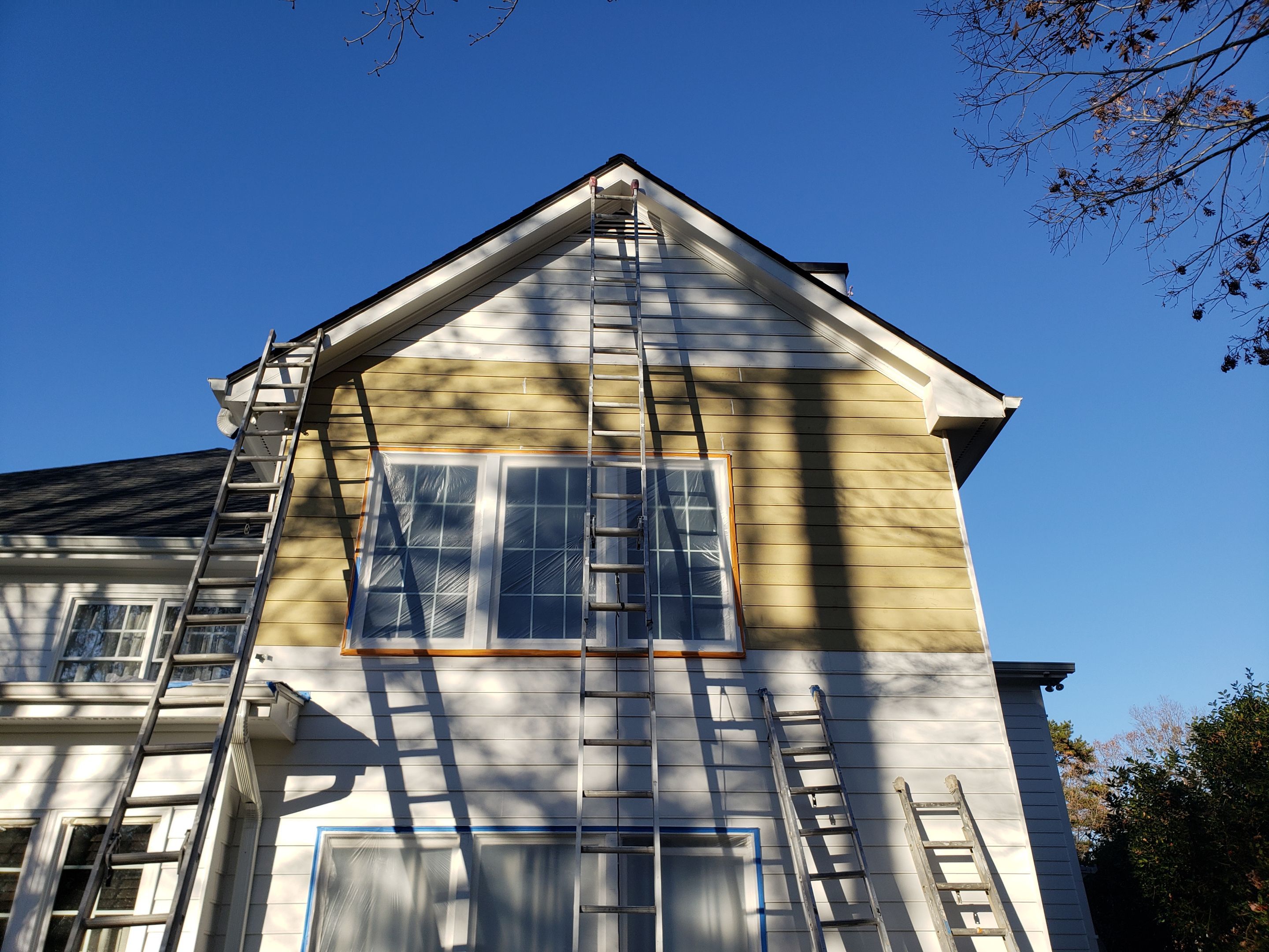 Exterior painting and Major carpentry by GonzalezPainters & Contractors Inc 