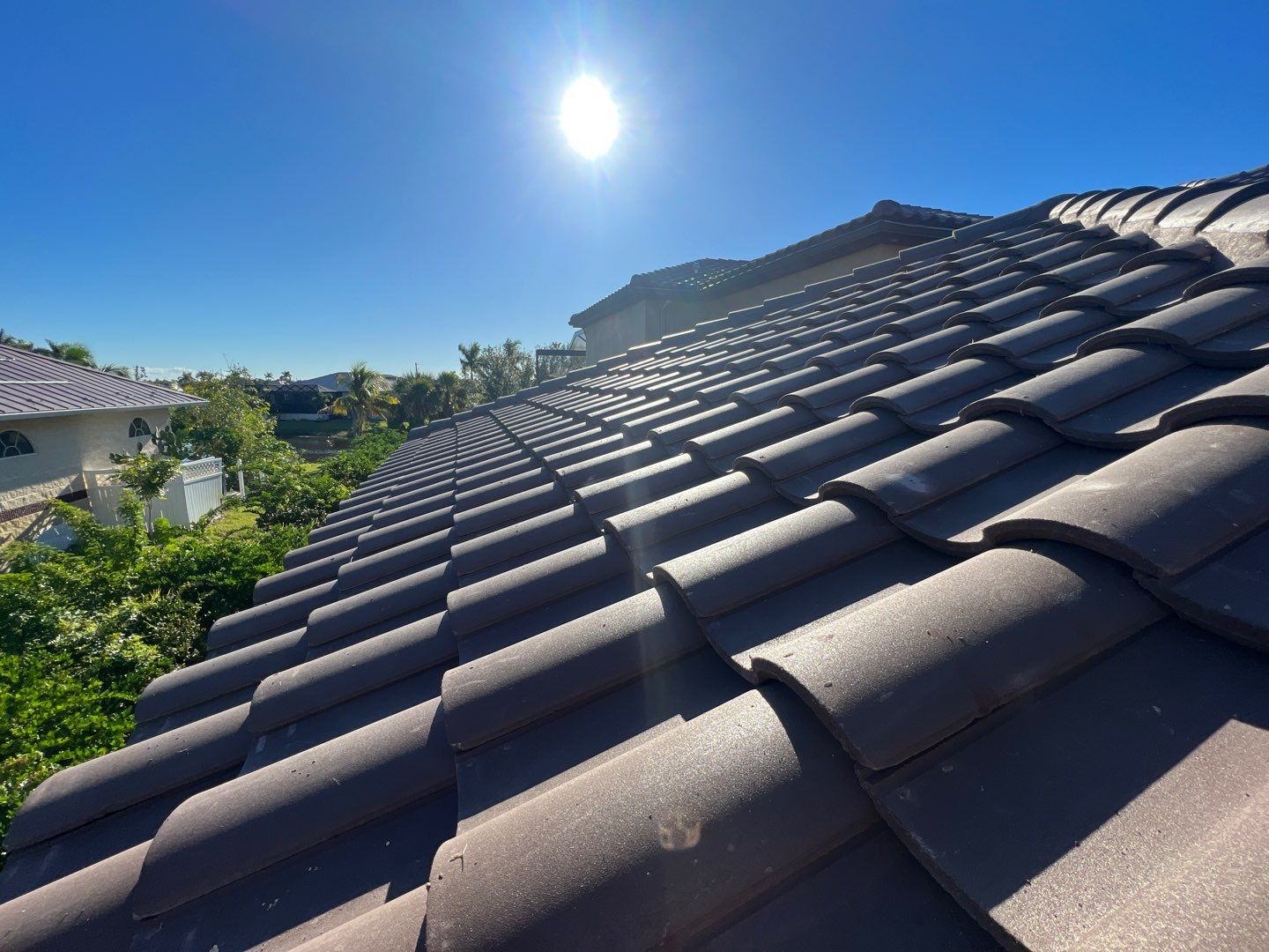 Punta Gorda Concrete Tile Roof Replacement by Four Peaks Roofing