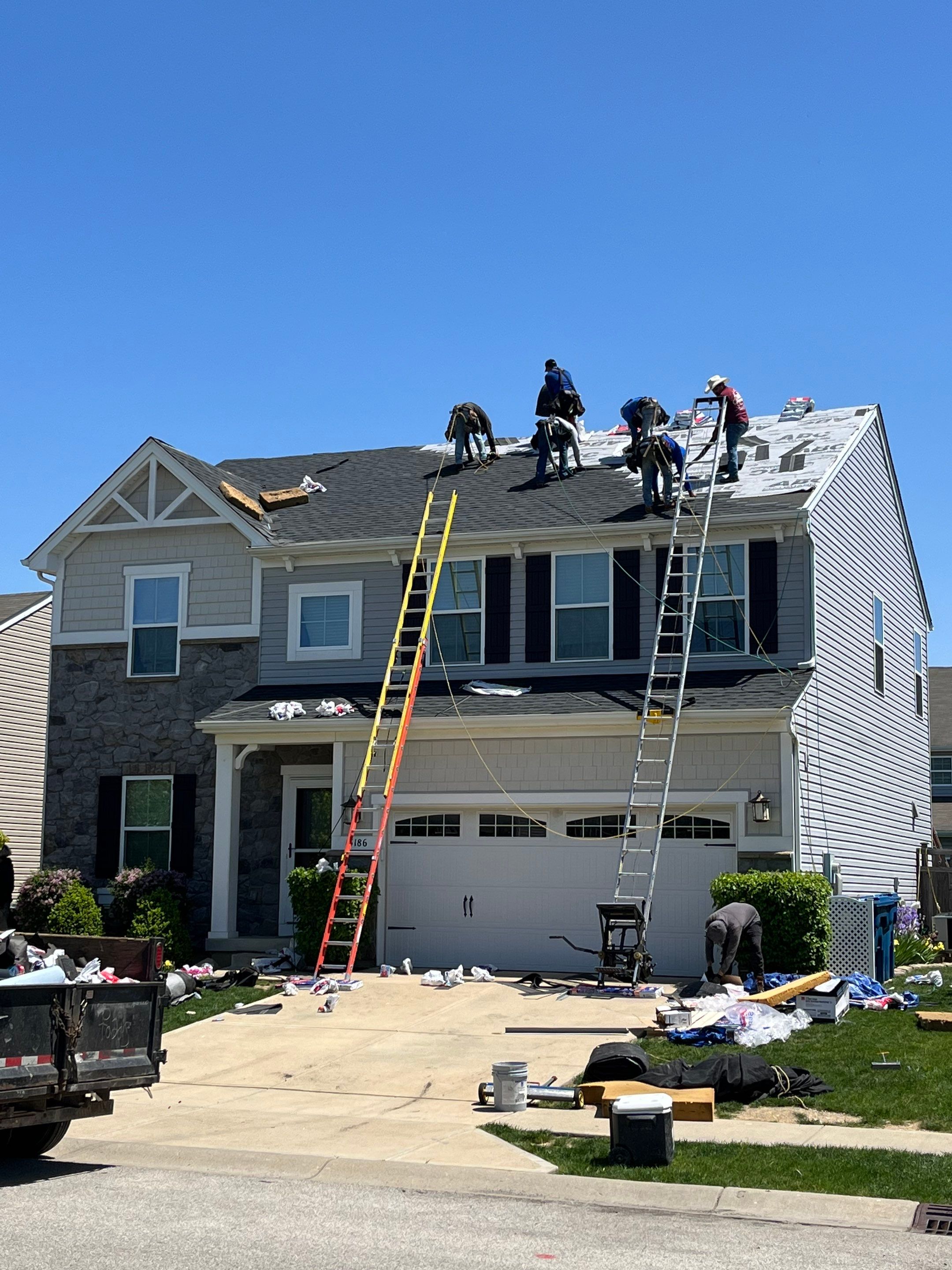 Residential Roof Replacement using GAF shingles by Elite Roofing LLC
