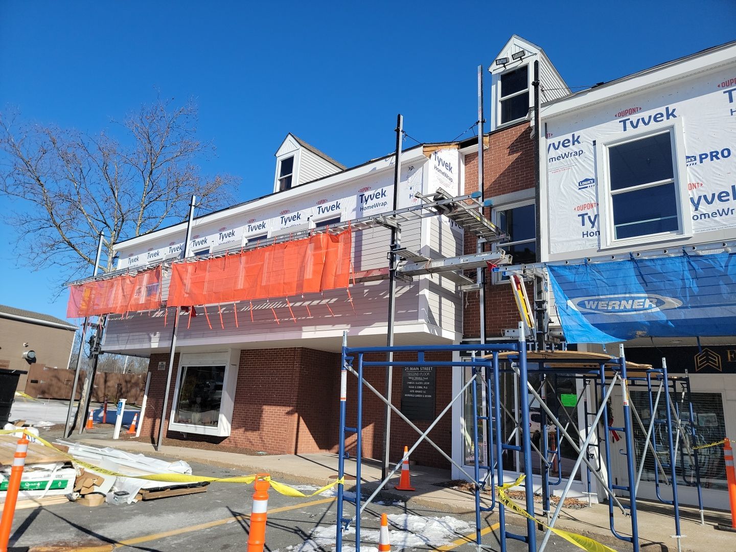 James Hardie Siding on Comercial building by UBrothers Construction