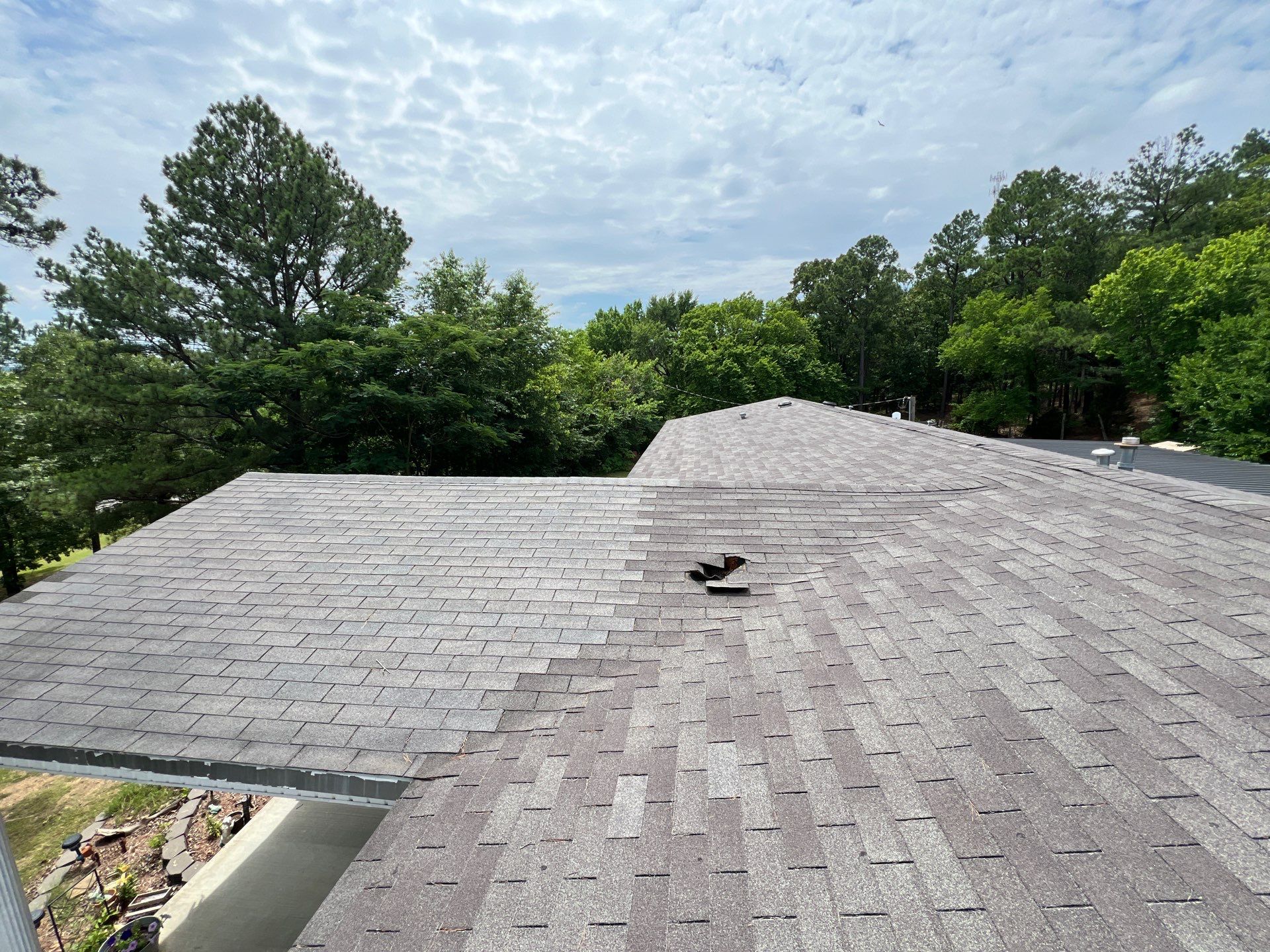 Residential Roofing Installation using Owens Corning Oakridge by In & Out Construction & Remodeling, LLC