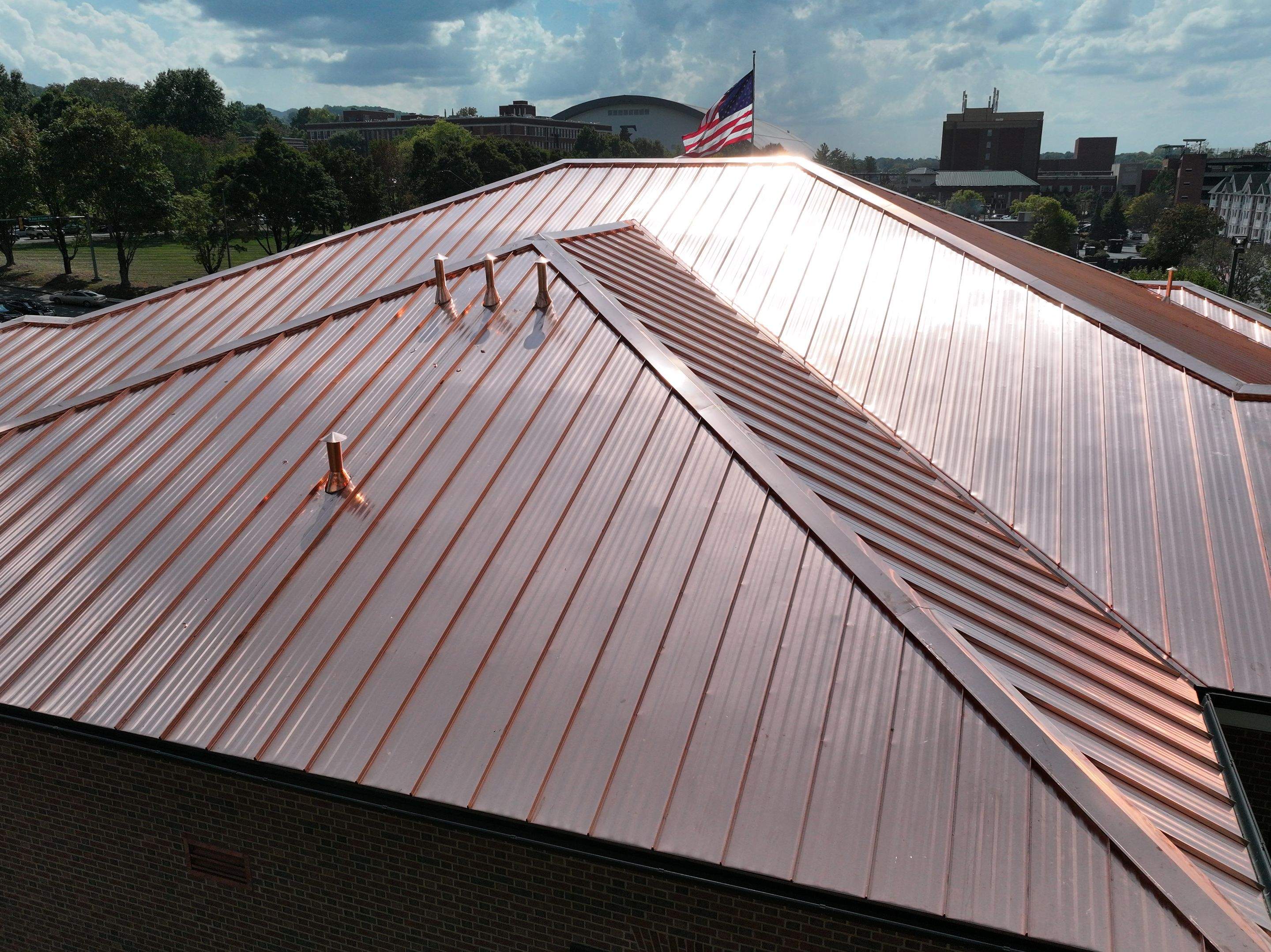 Elizabethton Federal Bank - Real Copper by Omnia Roofing