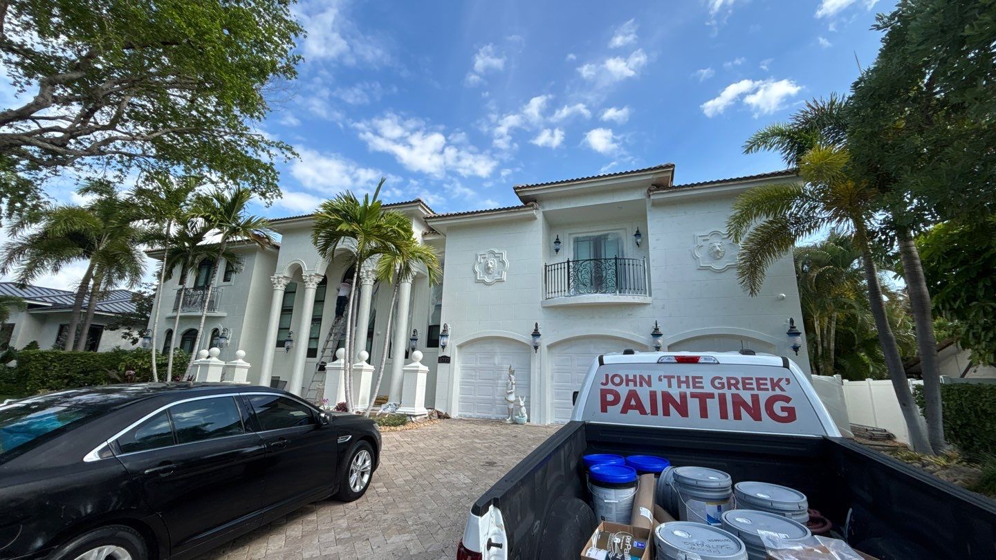 Exterior Home Reinvention by John “The Greek” Painting